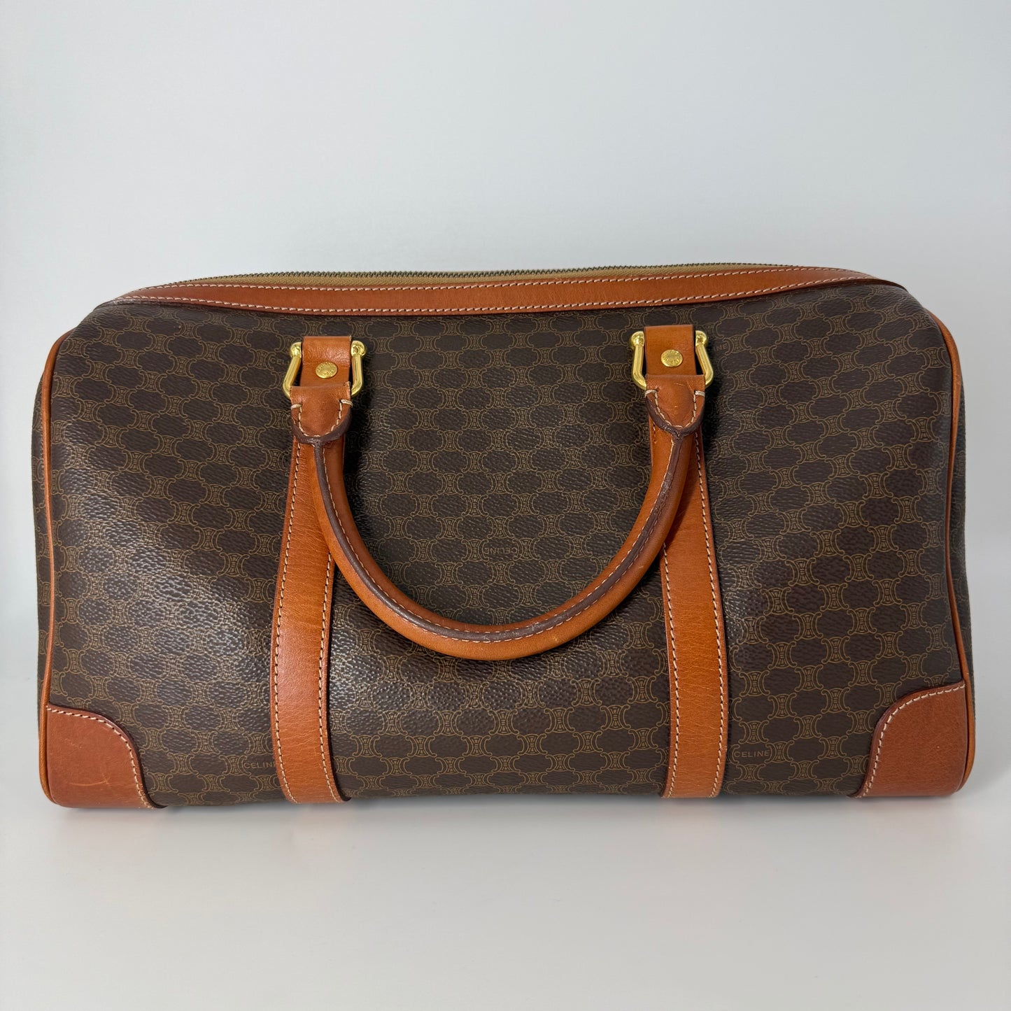 CELINE Macadam Boston Bag