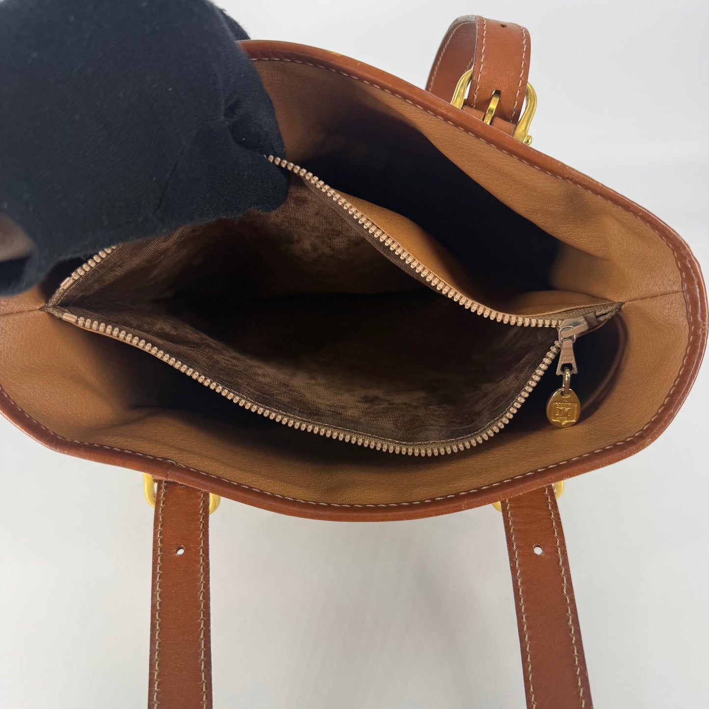 CÉLINE Macadam Bucket Tote Bag