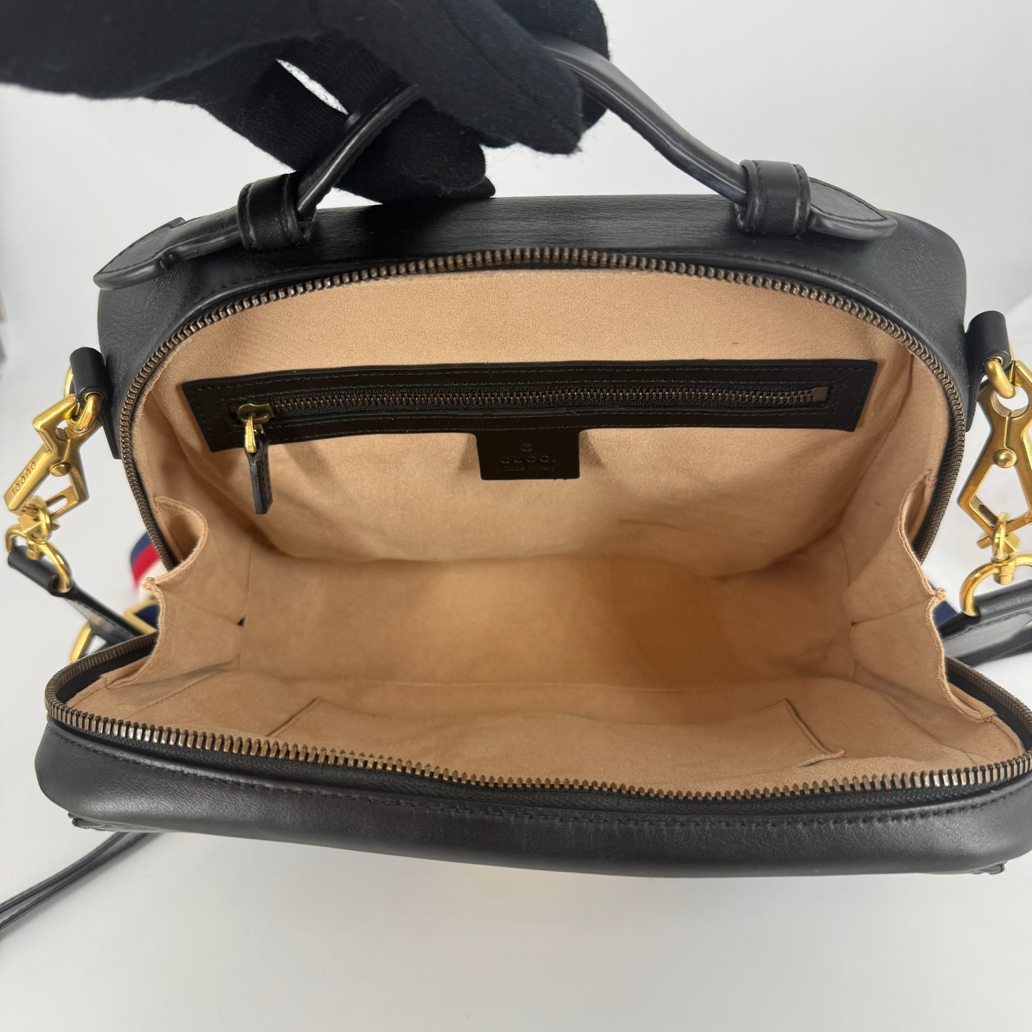 GUCCI Double G Marmont Crossbody Bag