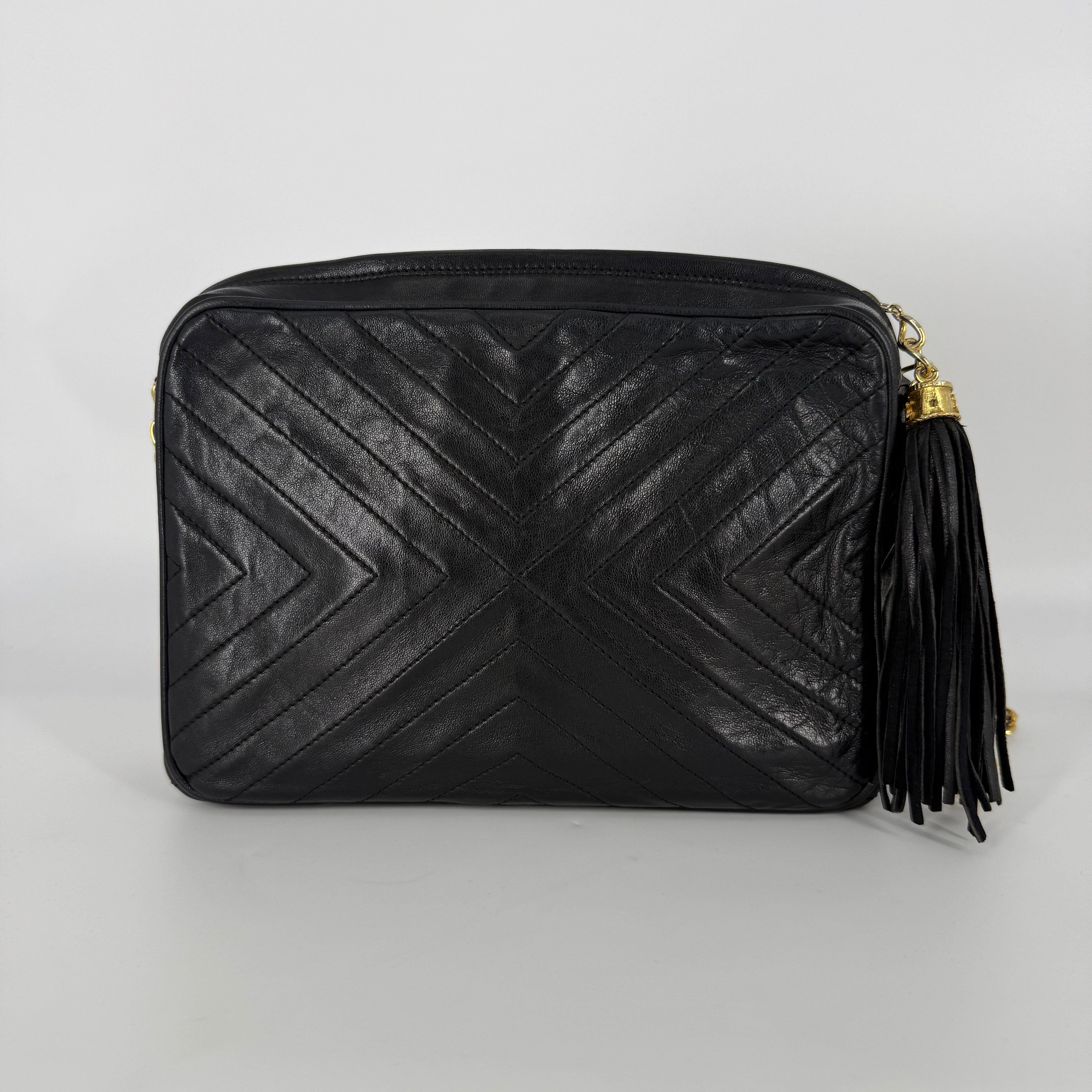Camera Bag – Lambskin 24K-Gold