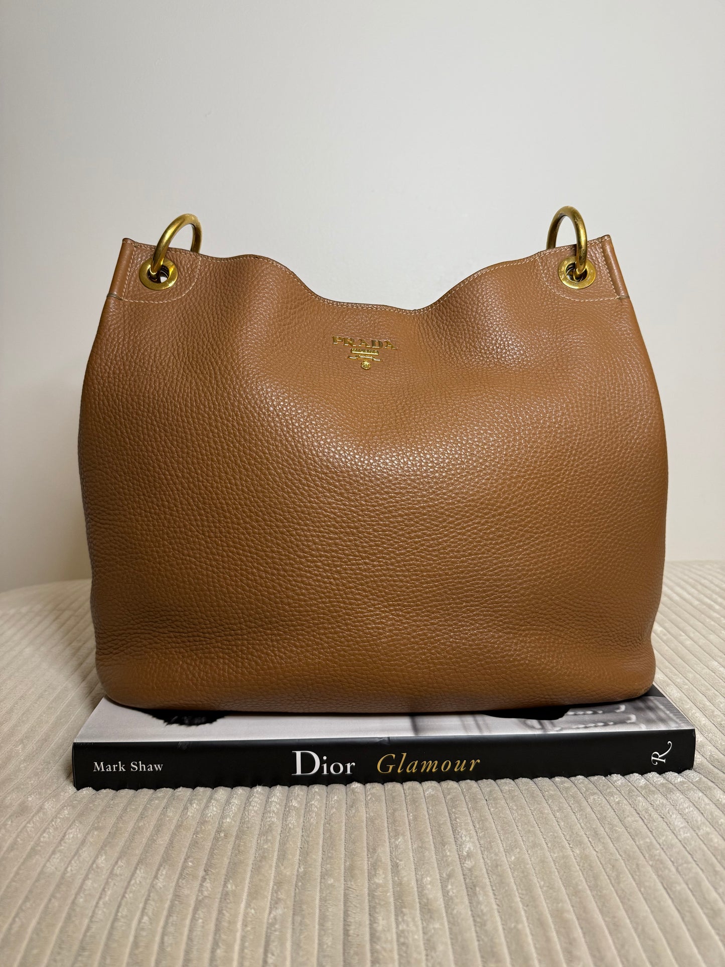 Prada Leather Shoulder Bag