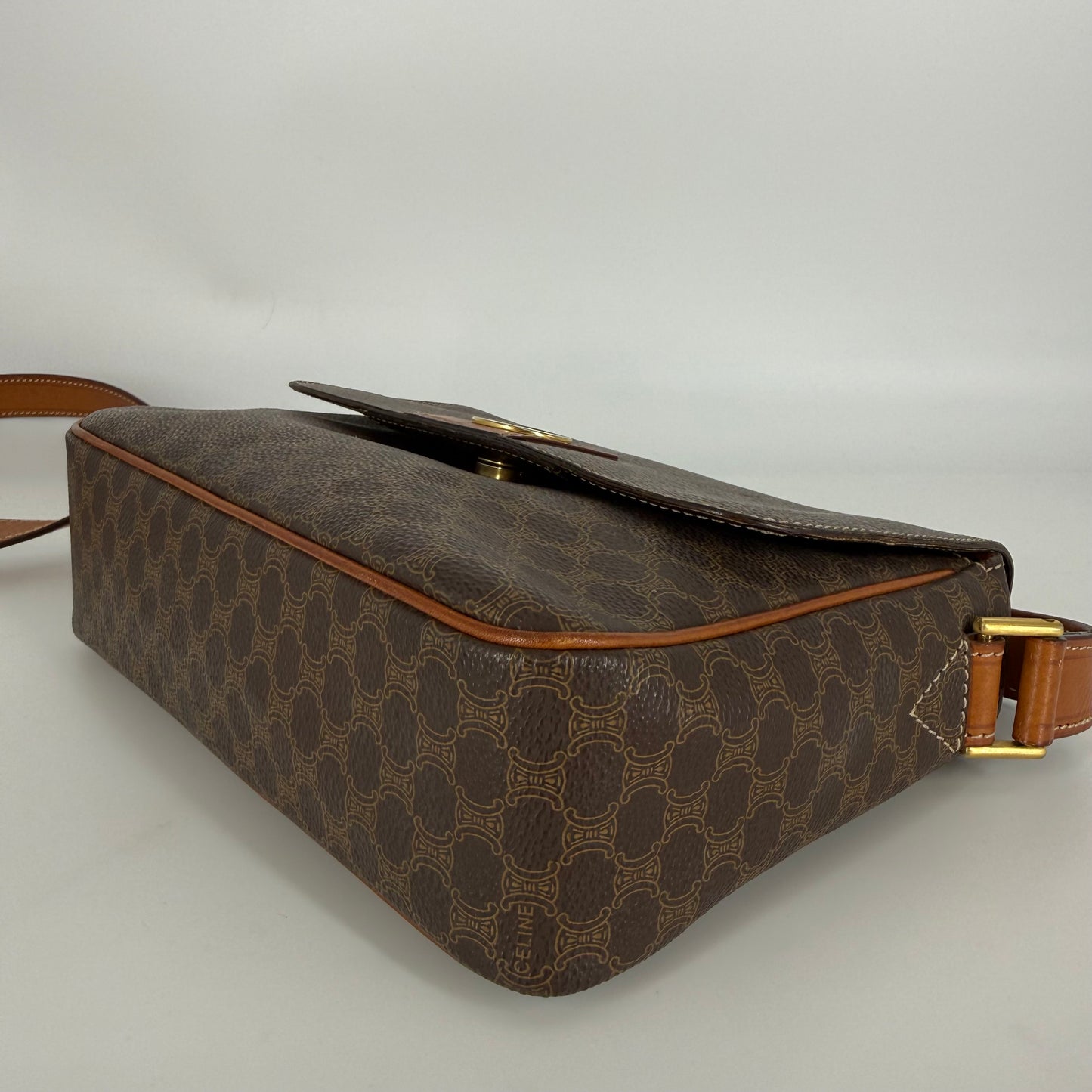 CELINE Macadam Crossbody Bag