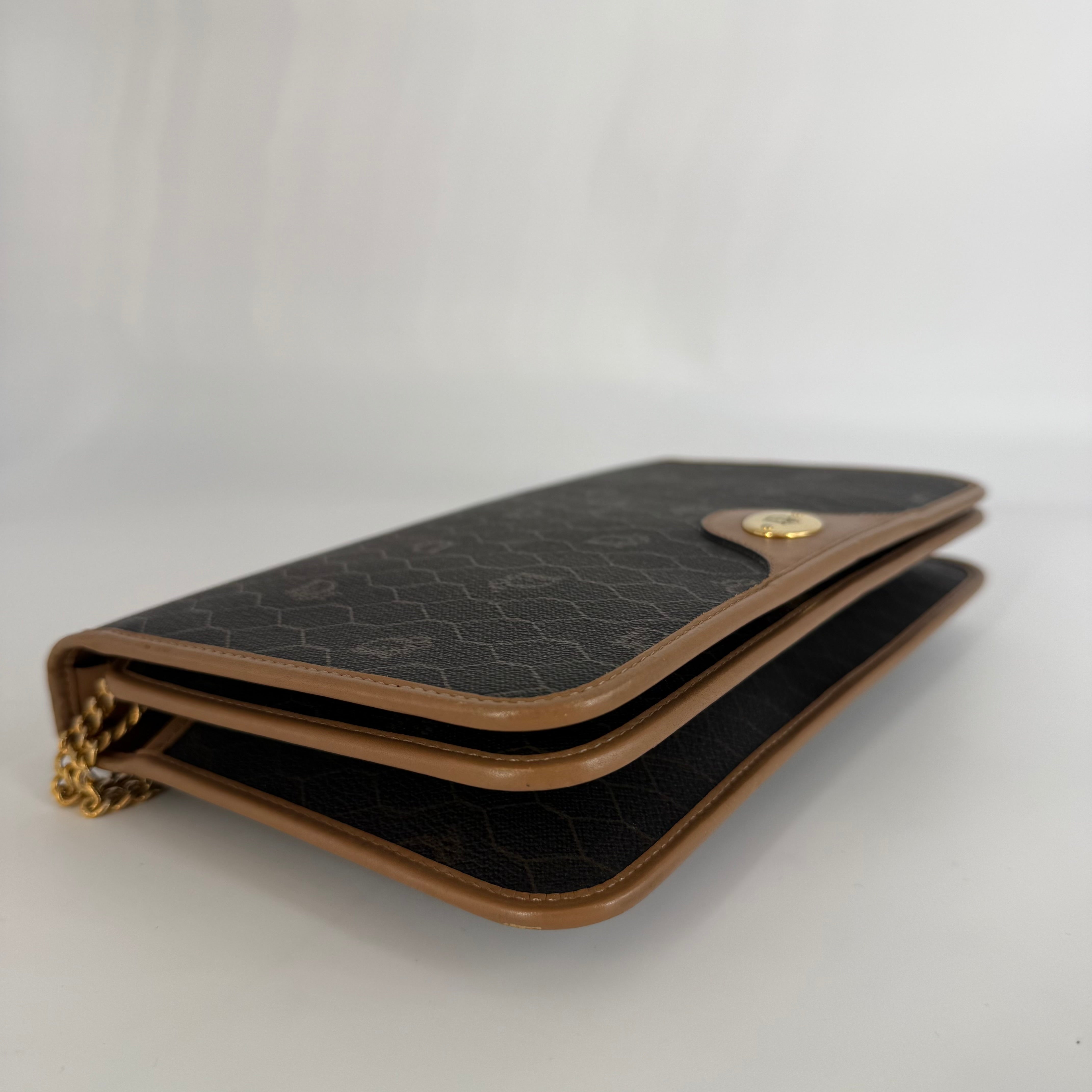 Honeycomb Canvas Shoulder Bag