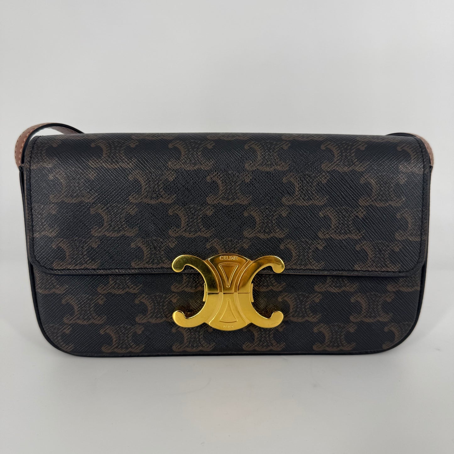 CÉLINE Claude Triomphe Shoulder Bag