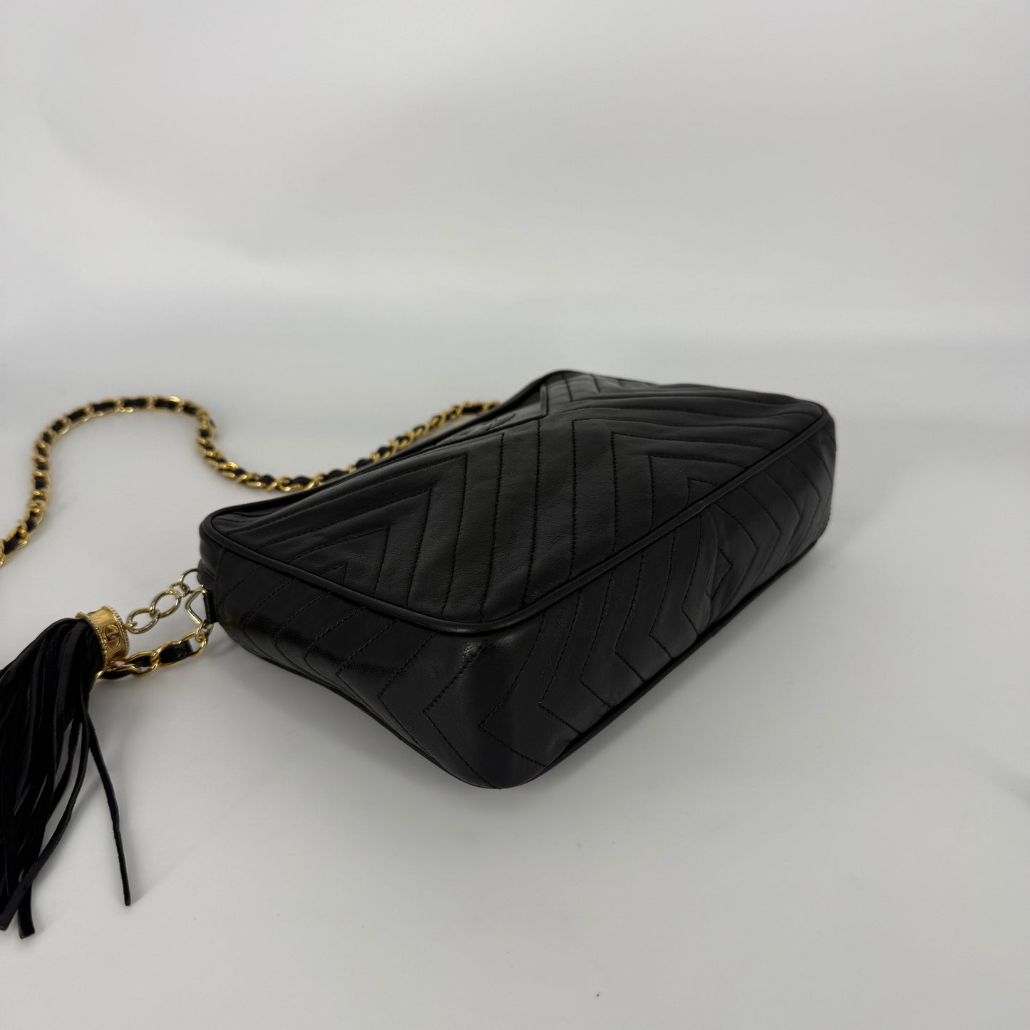 CHANEL Camera Bag – Lambskin 24K-Gold