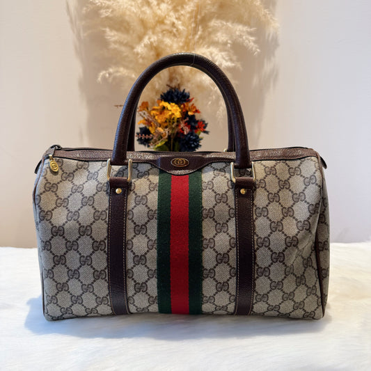 Gucci GG Supreme Boston Bag