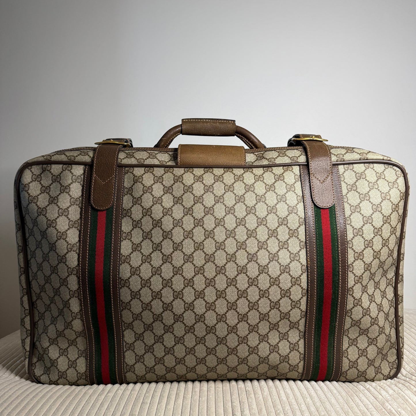 Gucci Web Supreme Suitcase