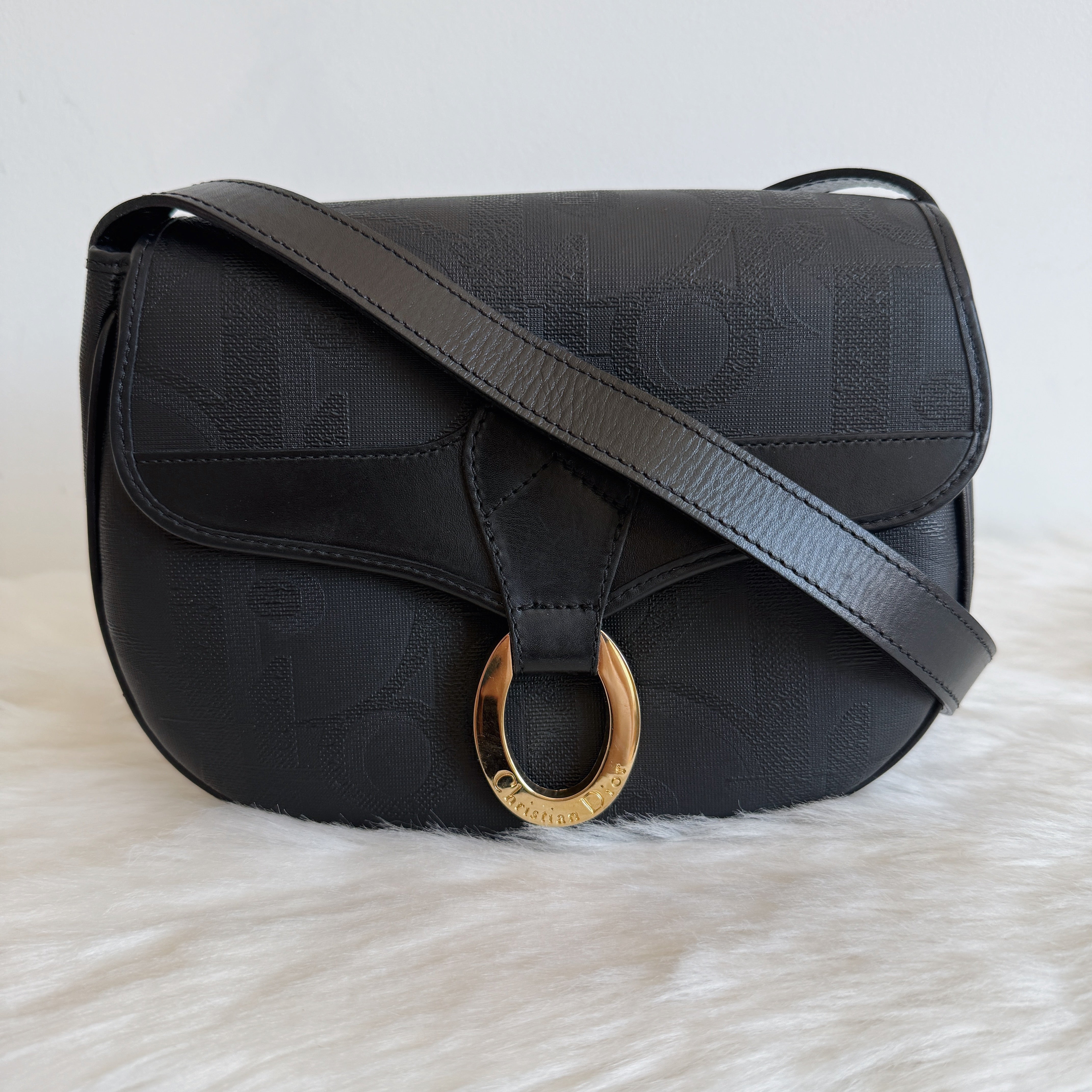 Vintage Black Crossbody