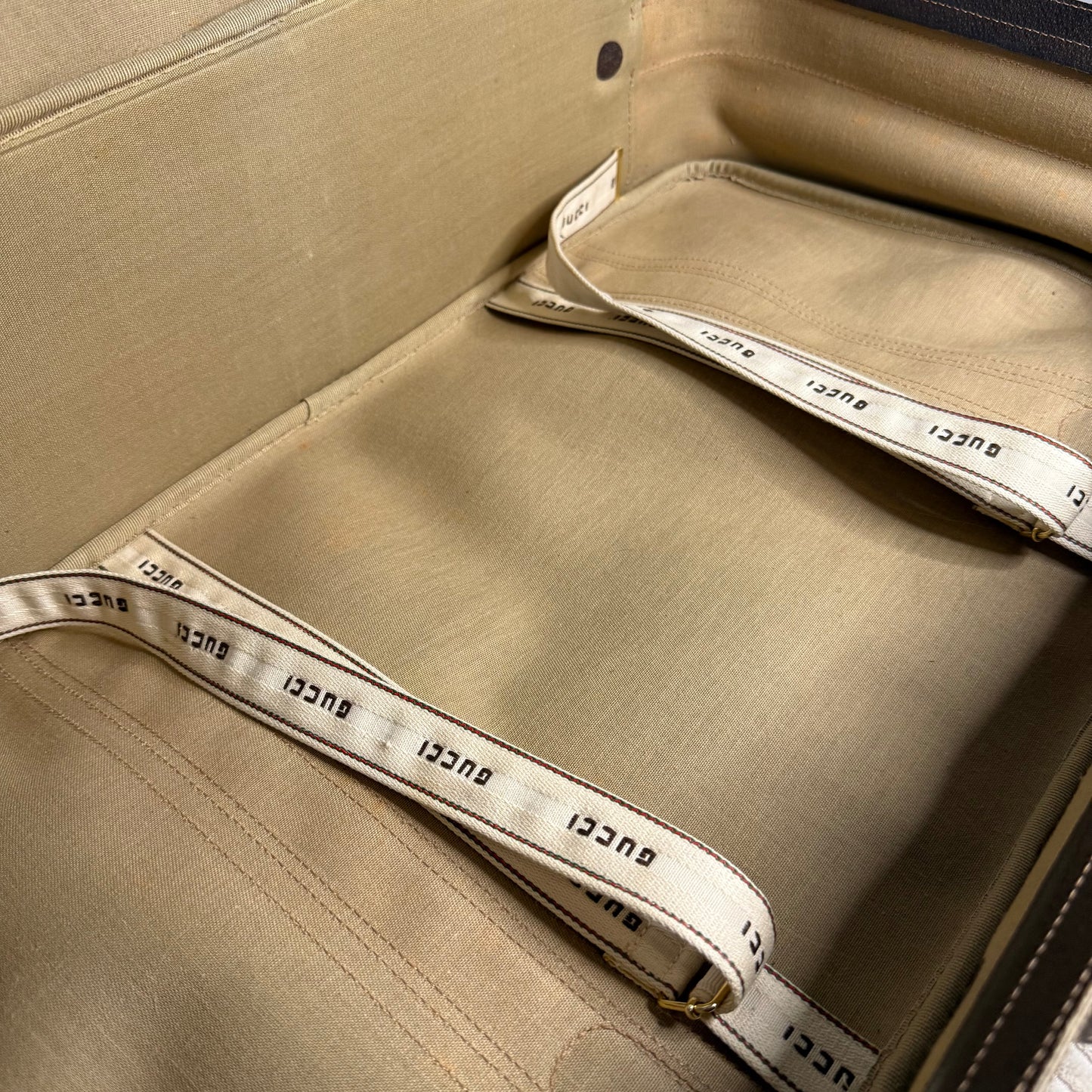 Gucci Web Supreme Suitcase