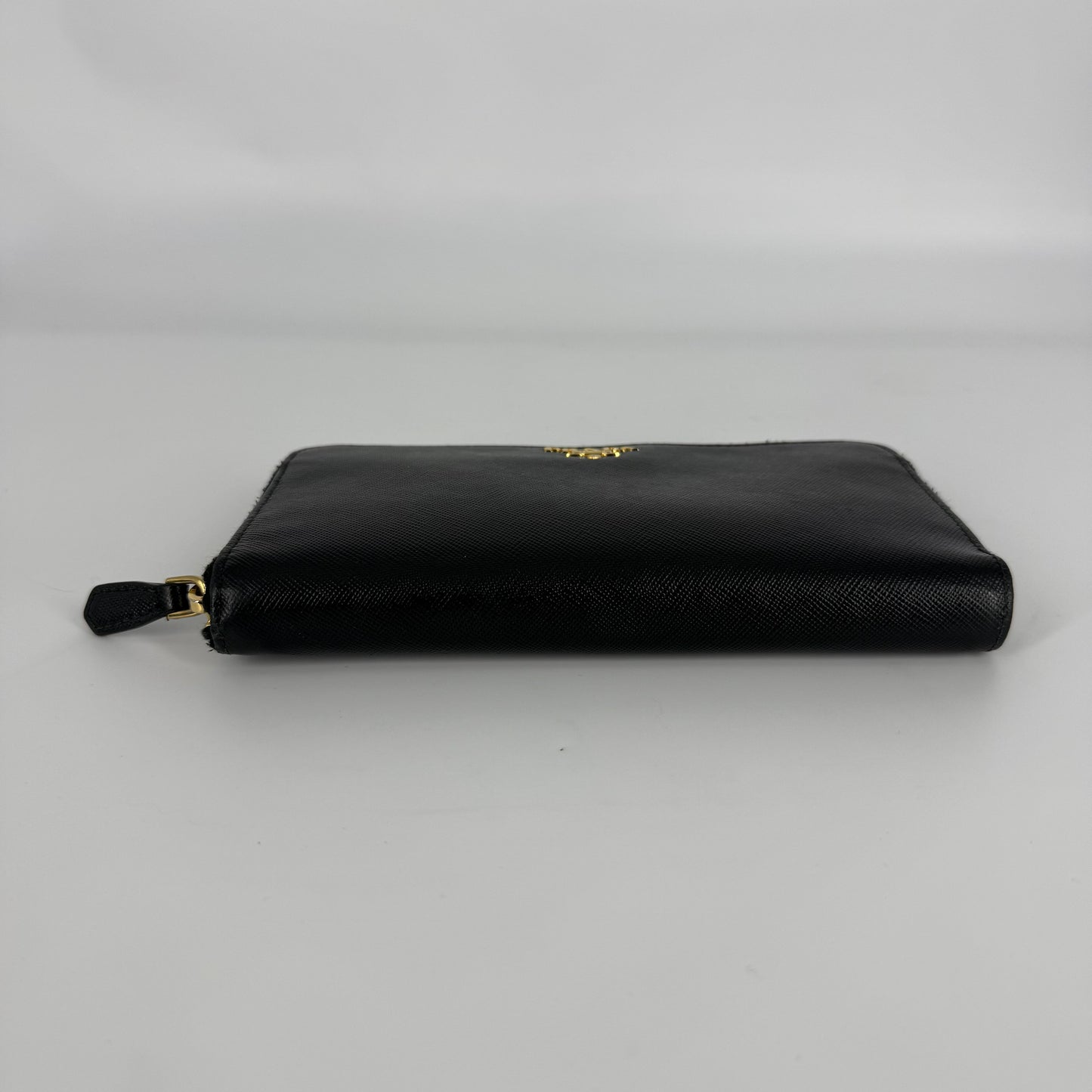 PRADA Saffiano Leather Long Wallet