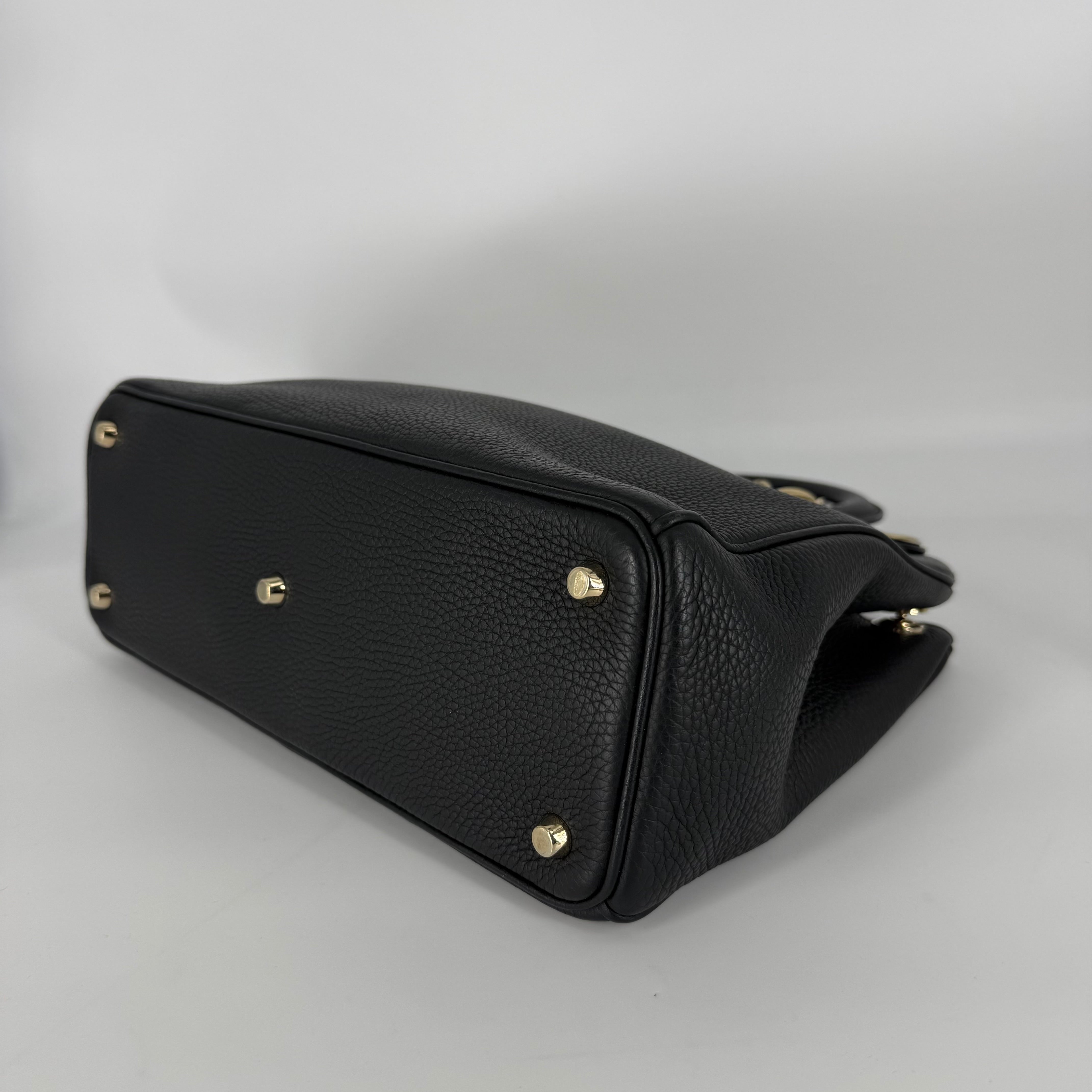 Diorissimo – Grained Leather - Black