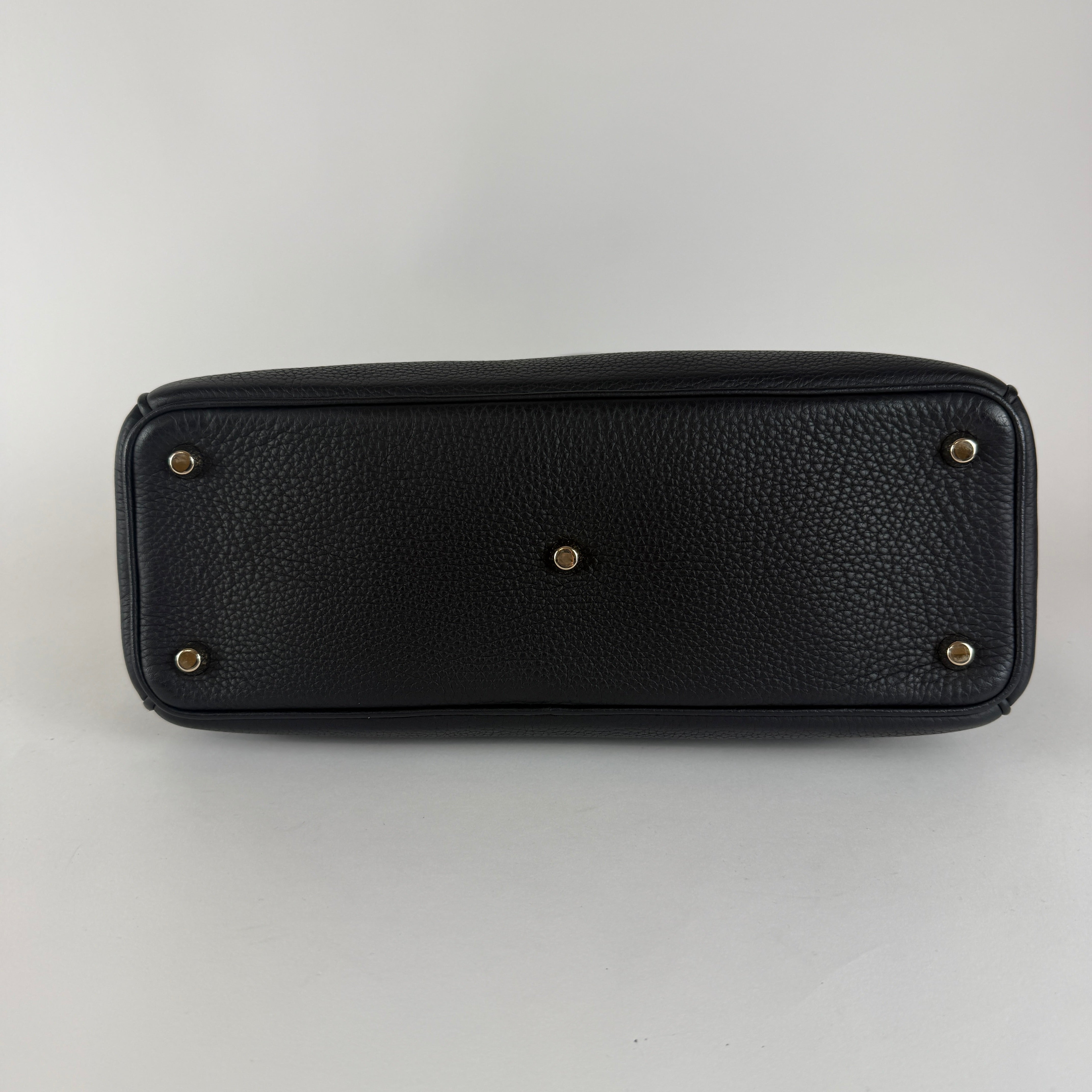 Diorissimo Medium — Black Grained Leather