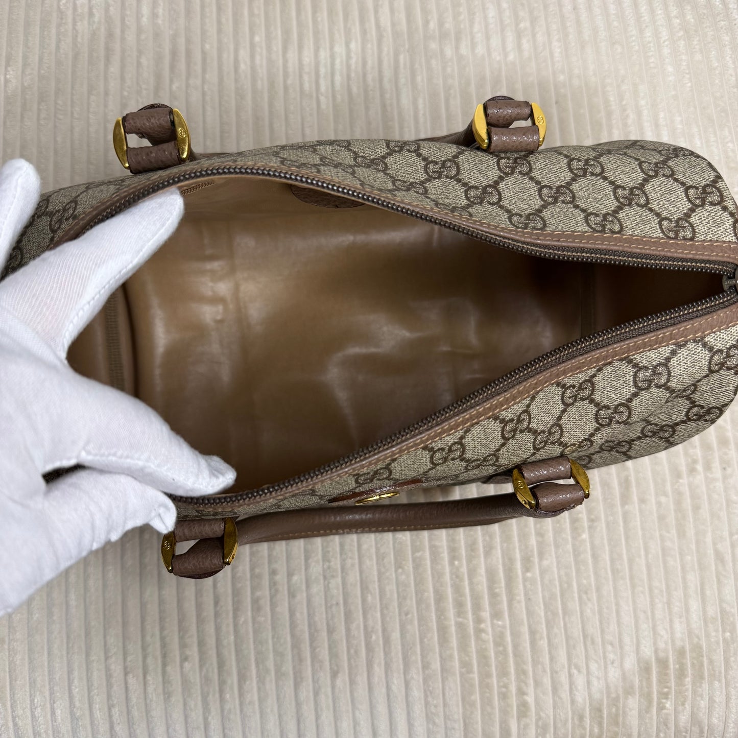 Gucci Supreme Boston Bag