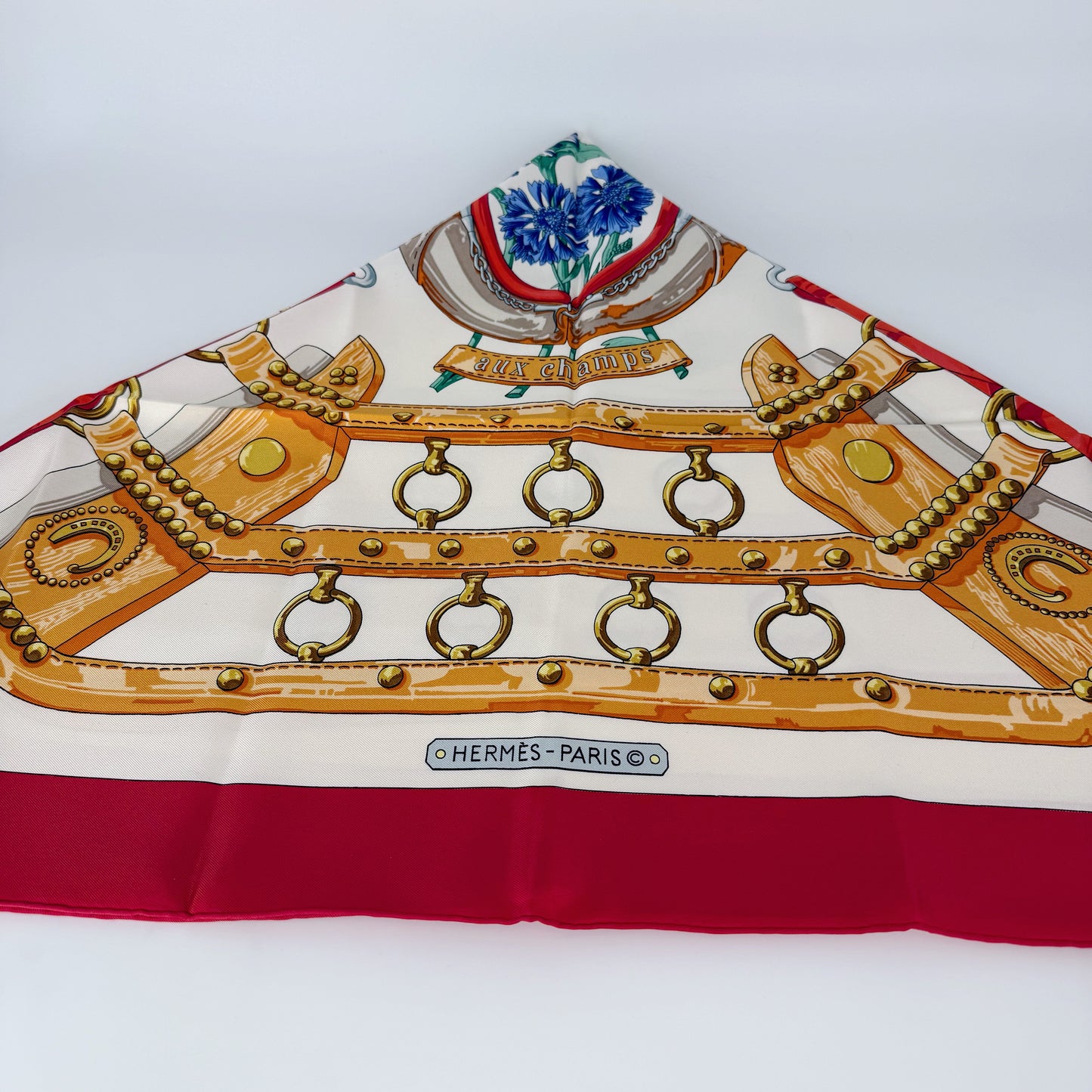 HERMES Carré 90 “Aux Champs”
