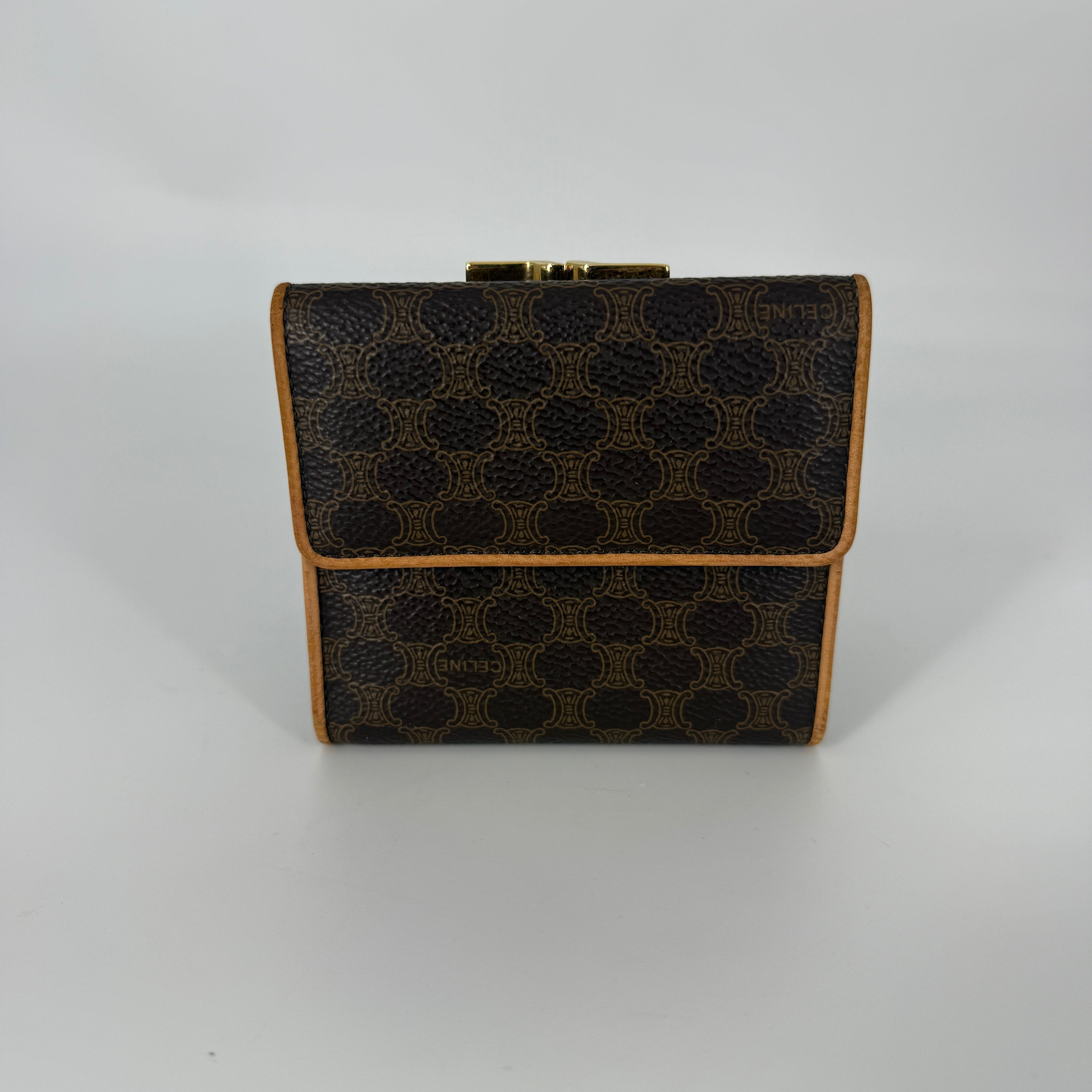 Vintage Wallet Monogram Canvas