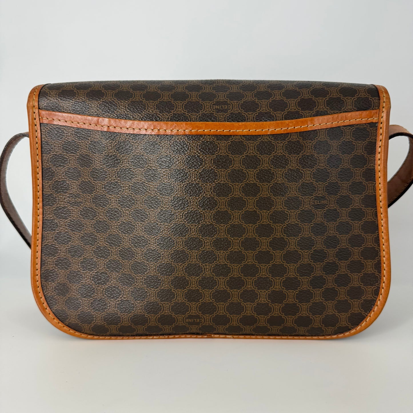 CELINE Macadam Shoulder Bag