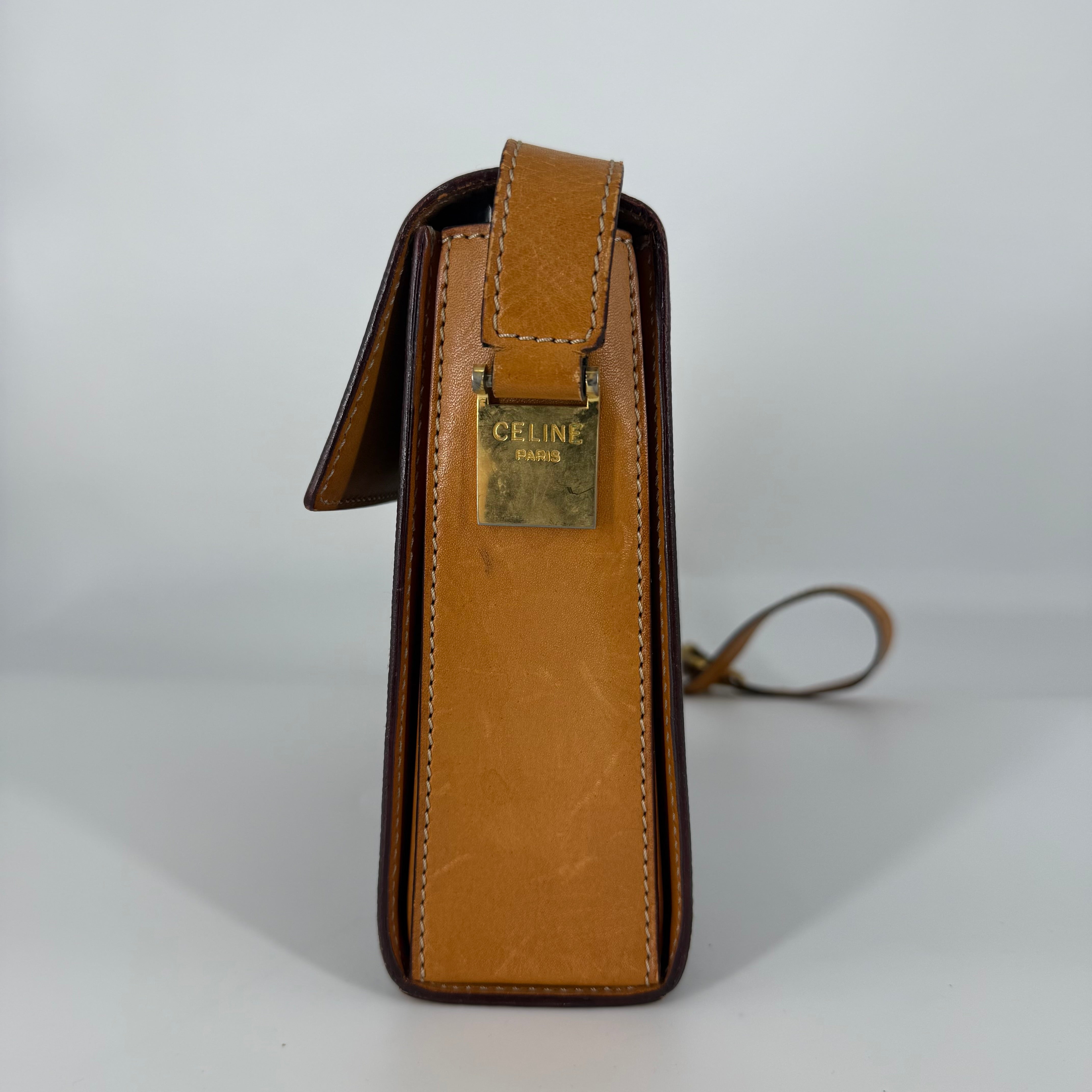 CELINE Macadam Crossbody Bag