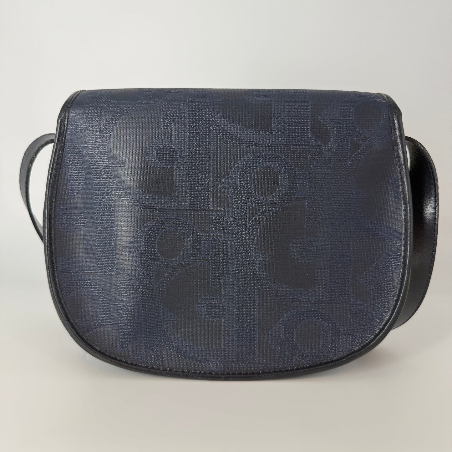 CHRISTIAN DIOR Navy Crossbody Bag