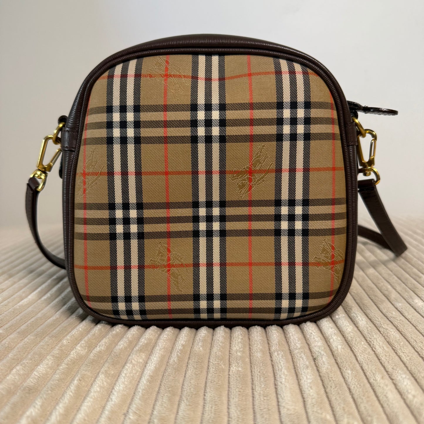 Burberry Haymarket Crossbody Bag