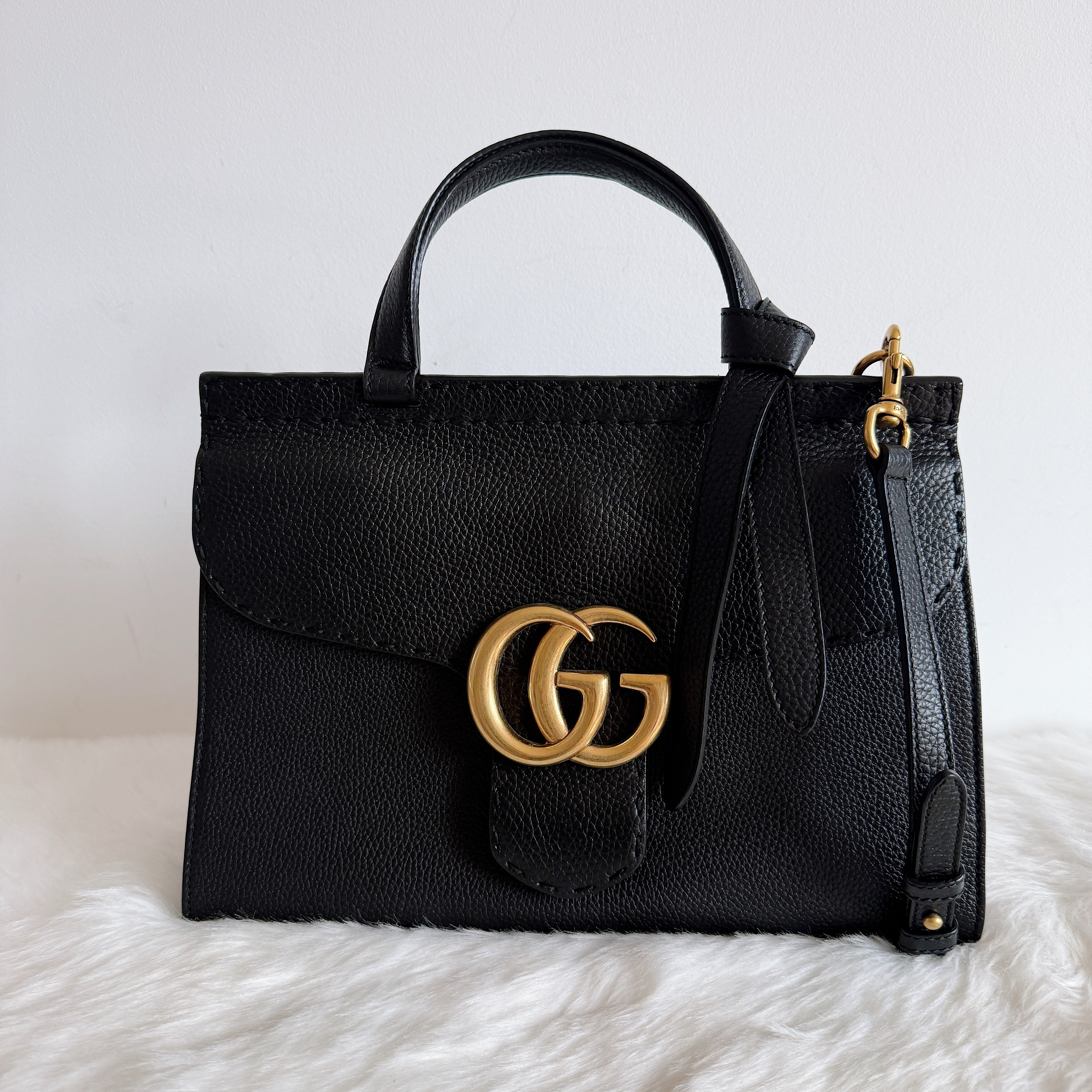Marmont Top Handle Bag