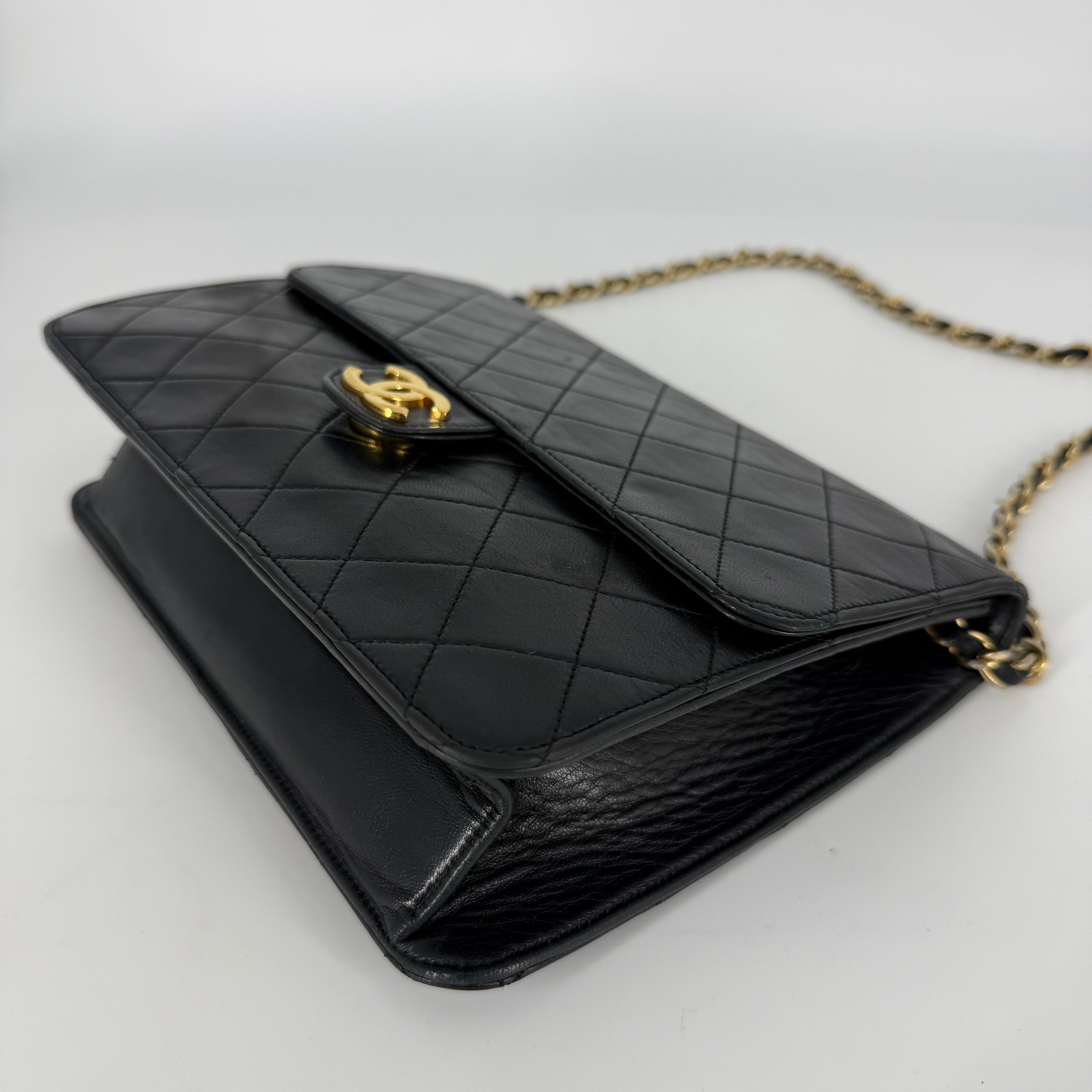 Vintage Flap Bag 24K Gold