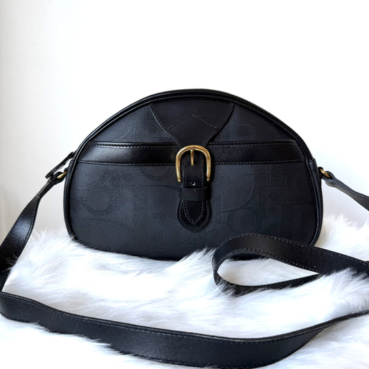 CHRISTIAN DIOR Black Crossbody Bag