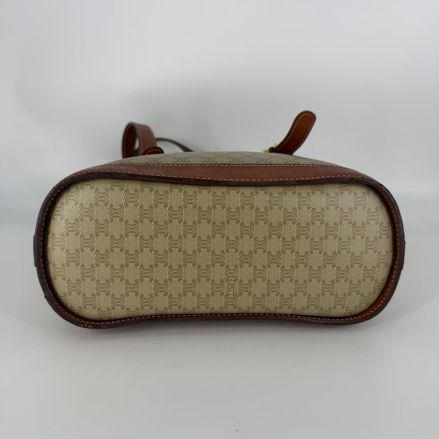 CÉLINE Macadam Bucket Tote Bag