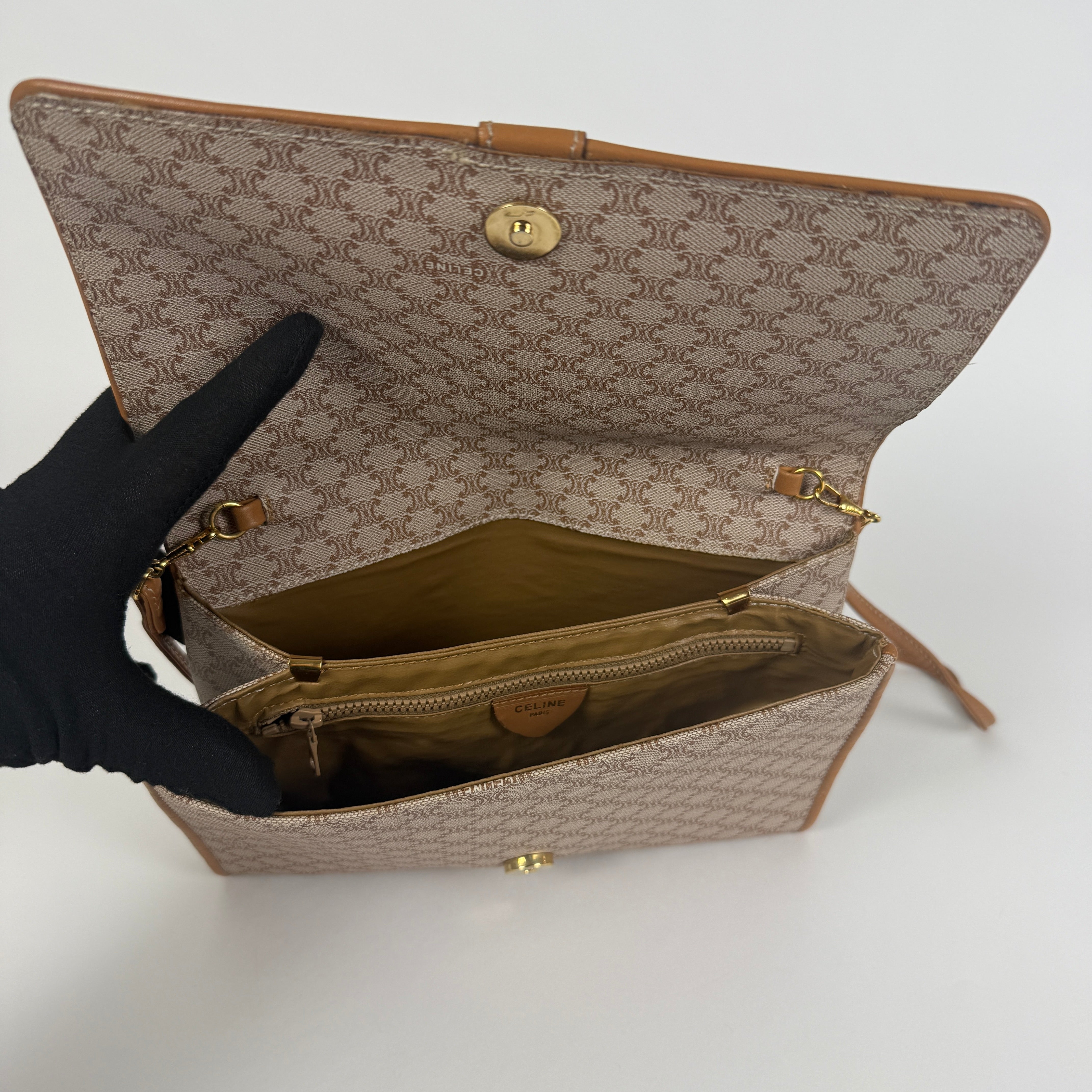 Vintage Triomphe Crossbody Bag