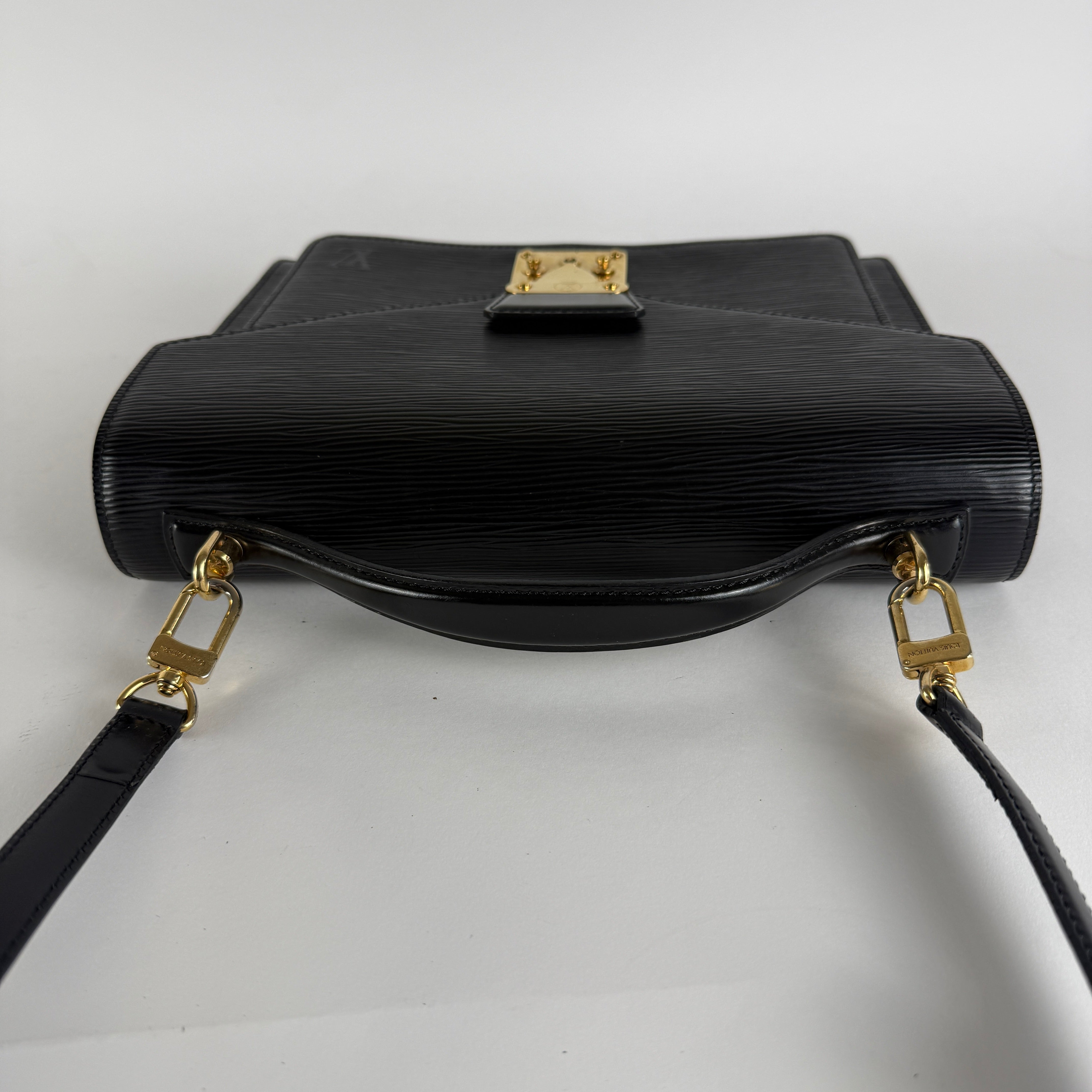 Monceau 28 — Black Epi Leather