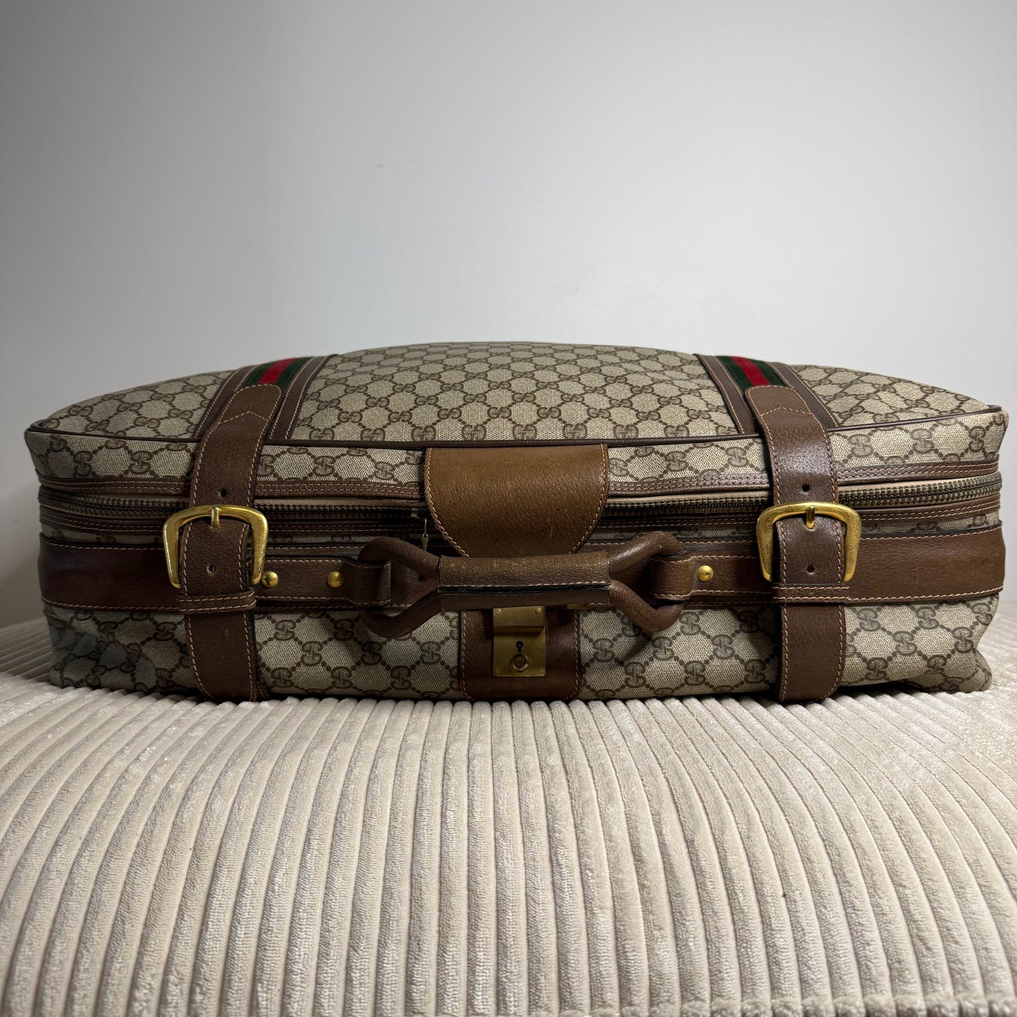 Gucci Web Supreme Suitcase