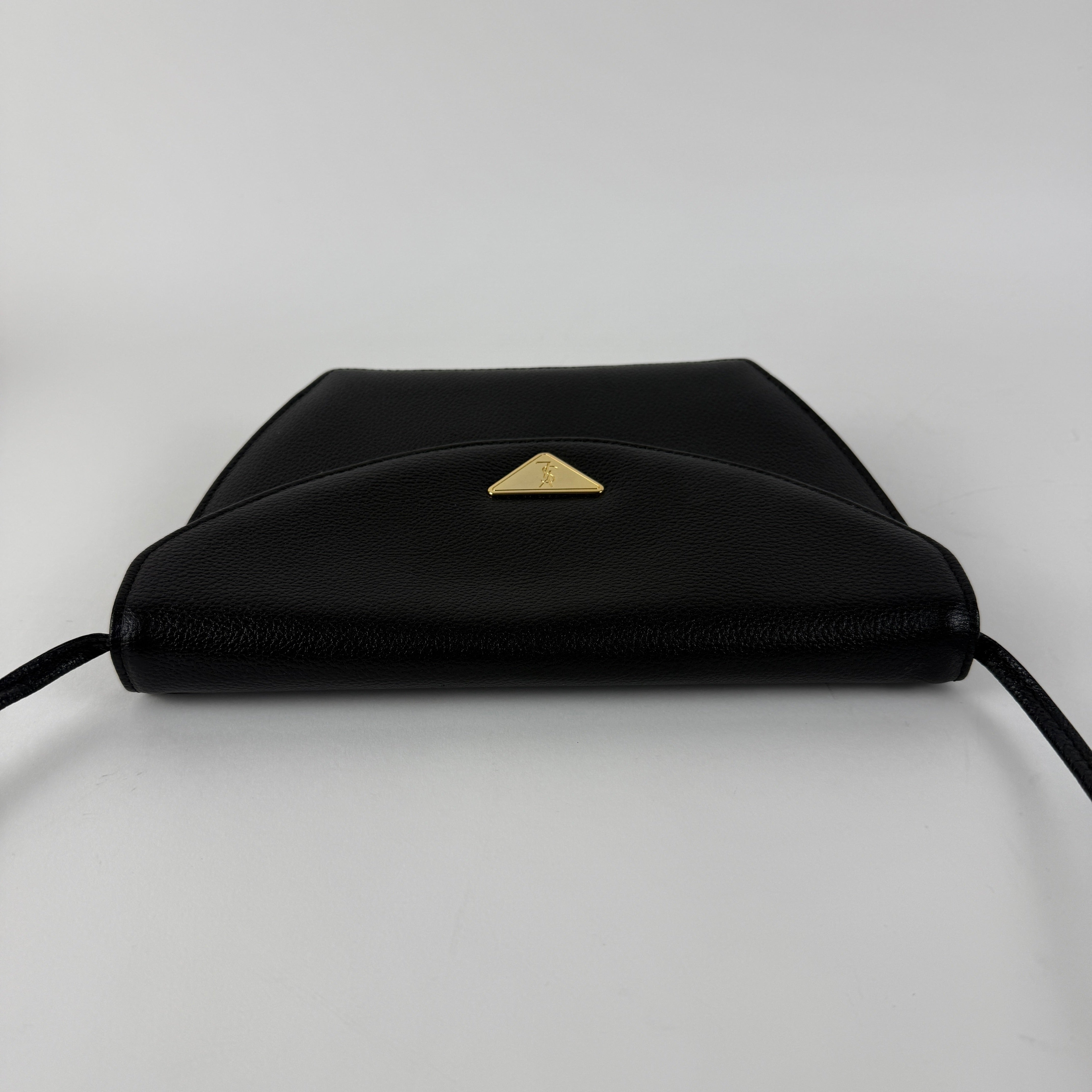 Vintage Black Crossbody Bag