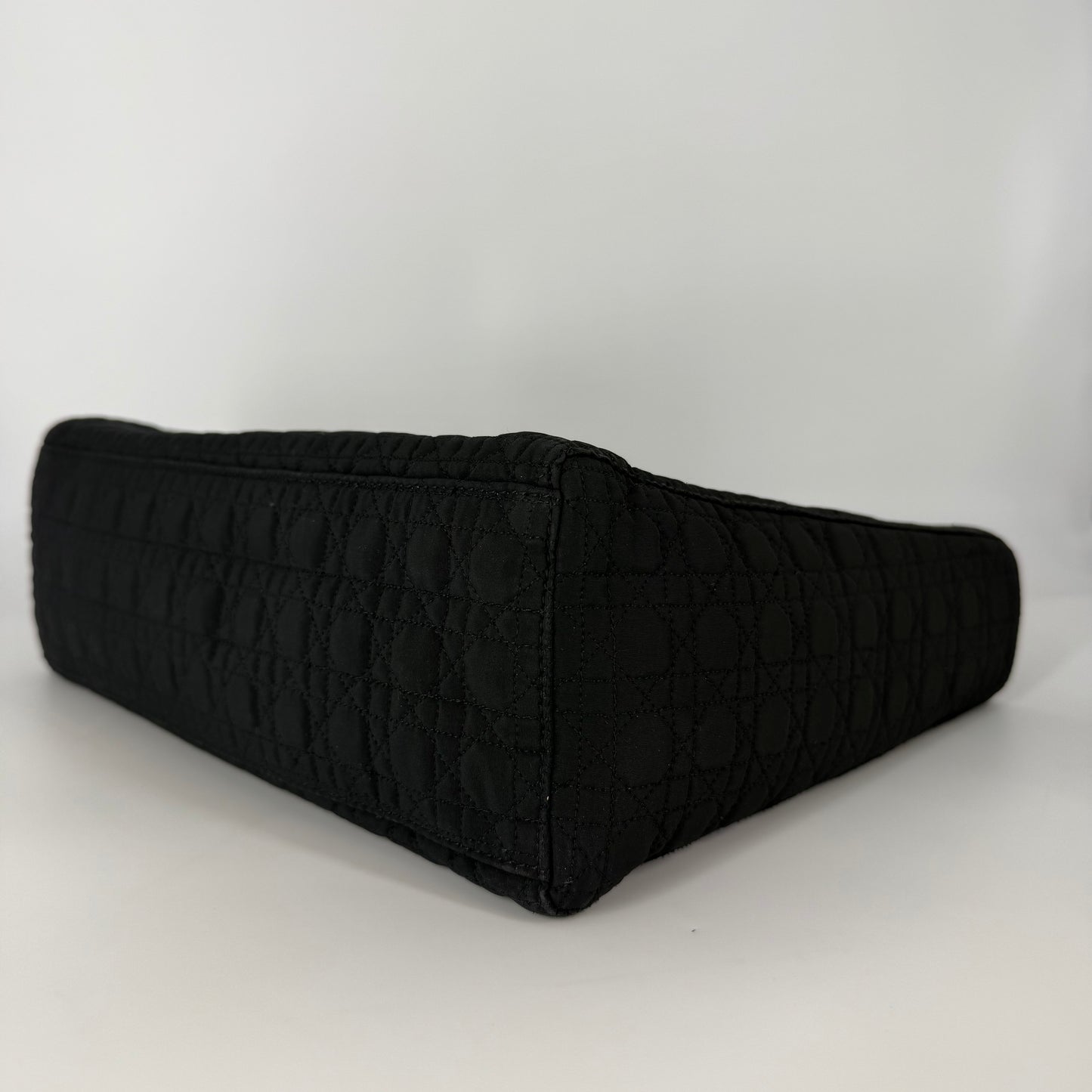 LADY DIOR Large – Black Nylon