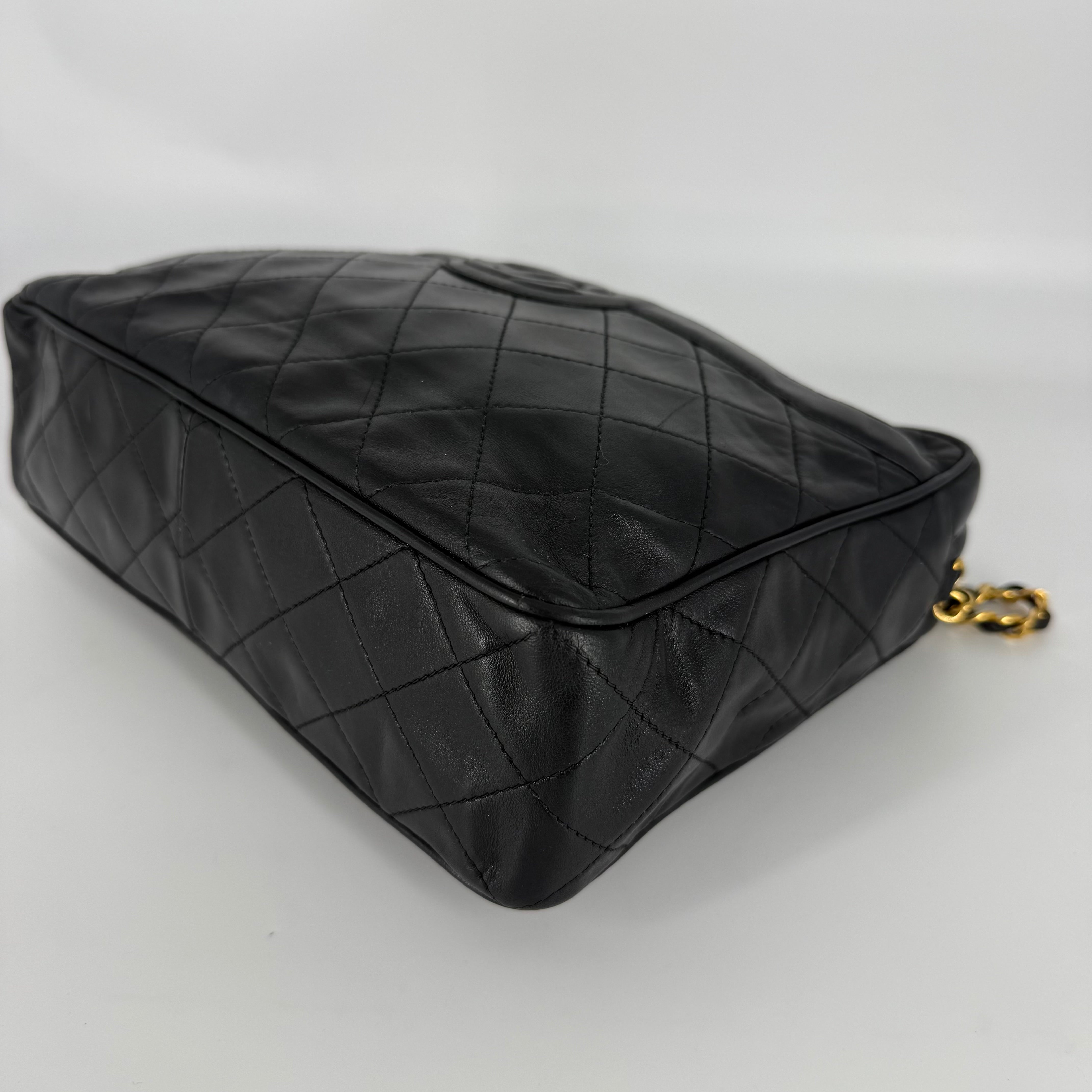Vintage Camera Bag – 24K Gold