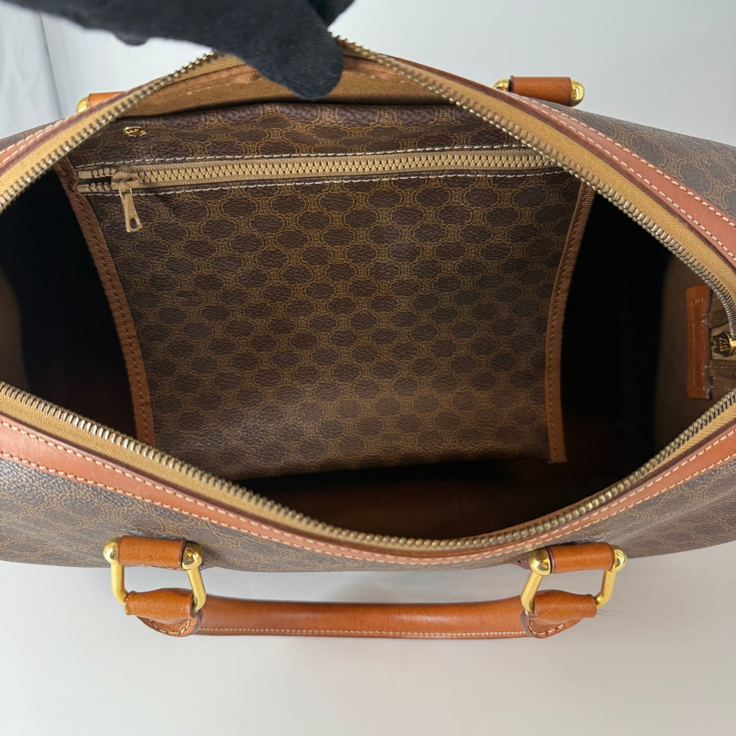 CELINE Macadam Boston Bag