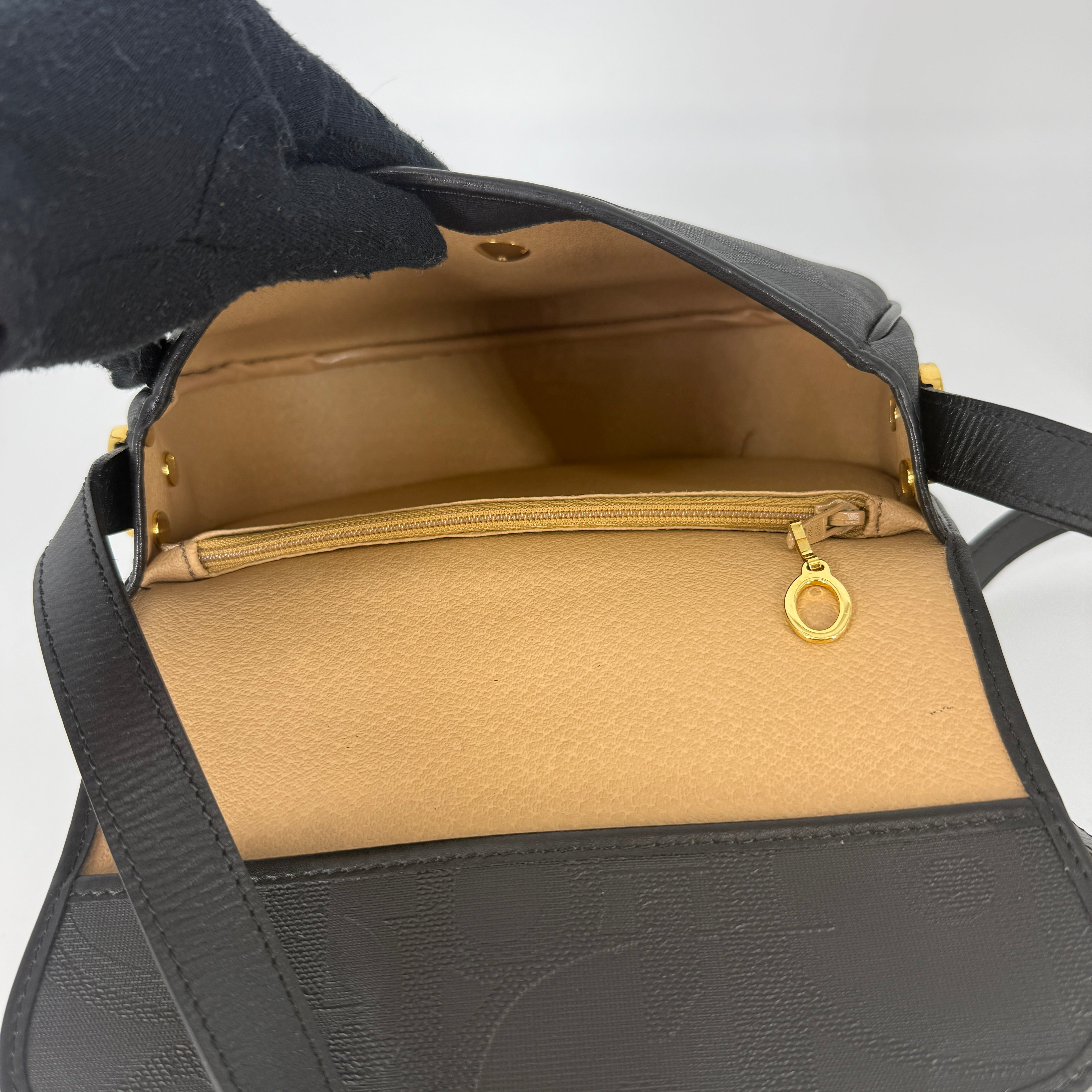 Vintage Black Crossbody