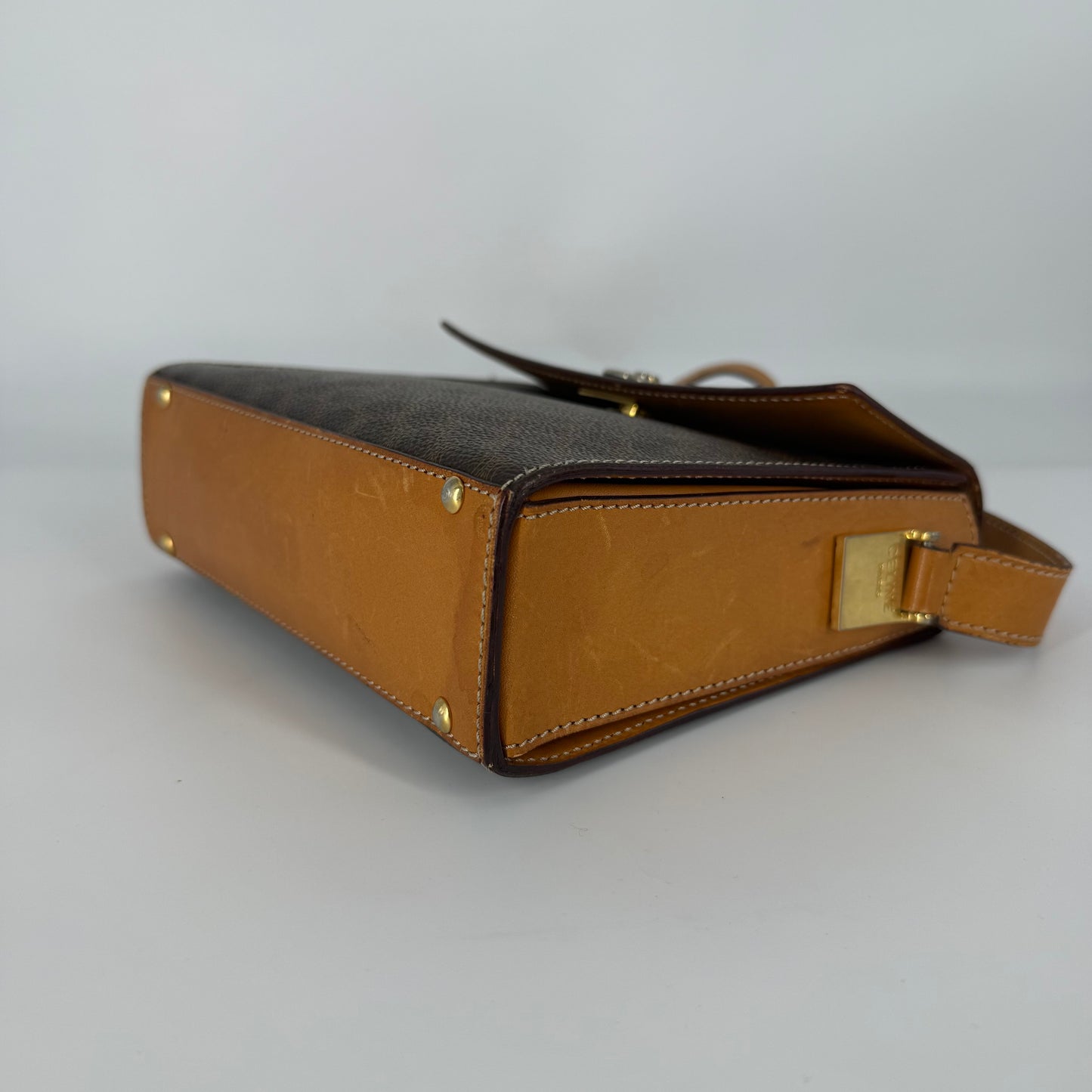 CELINE Macadam Crossbody Bag