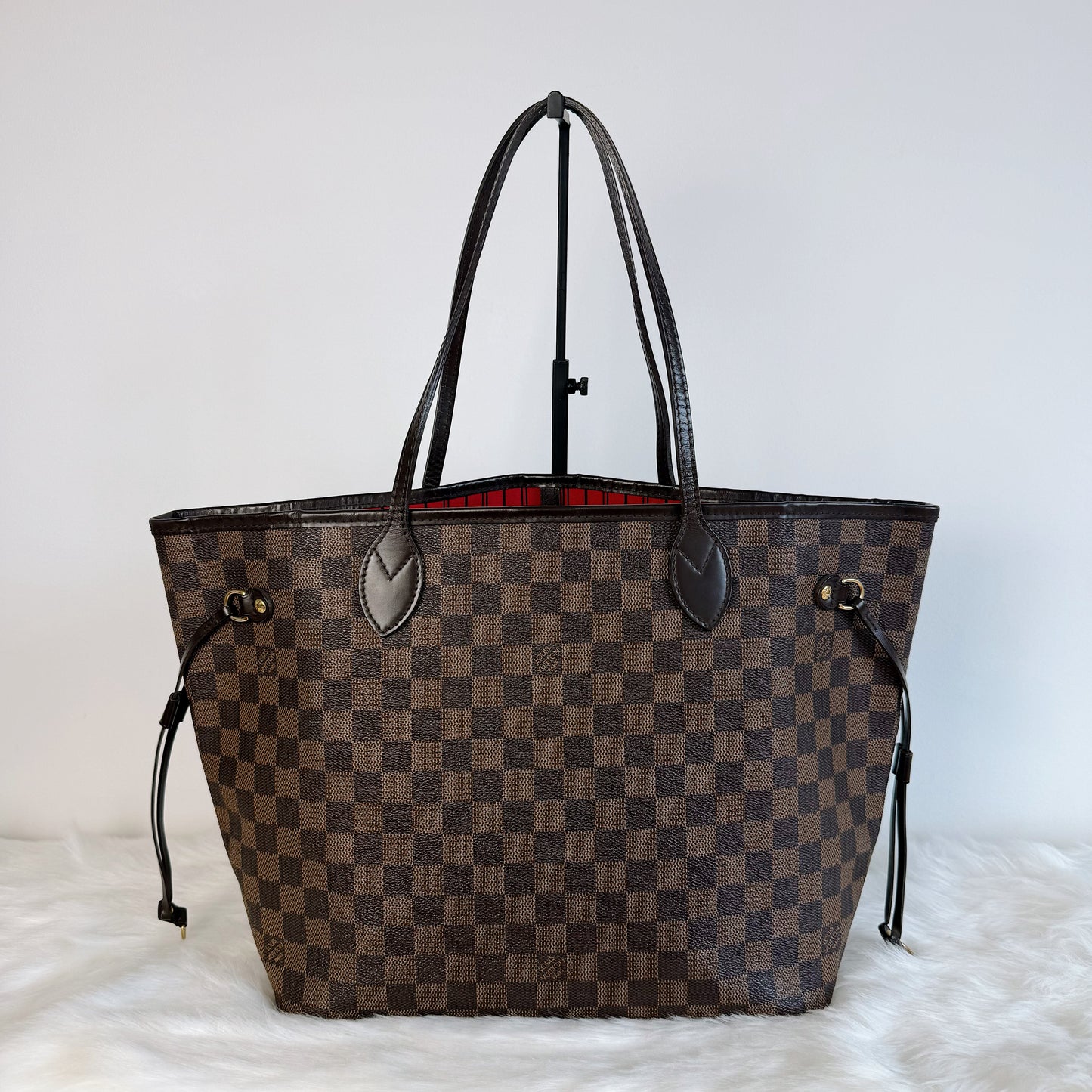 LOUIS VUITTON Neverfull MM – Damier Ebene