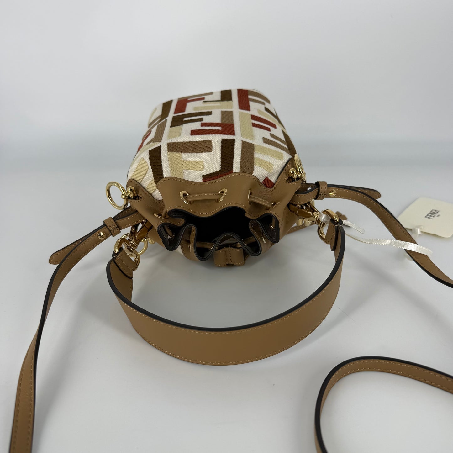 FENDI Mon Trésor Mini Bucket Bag
