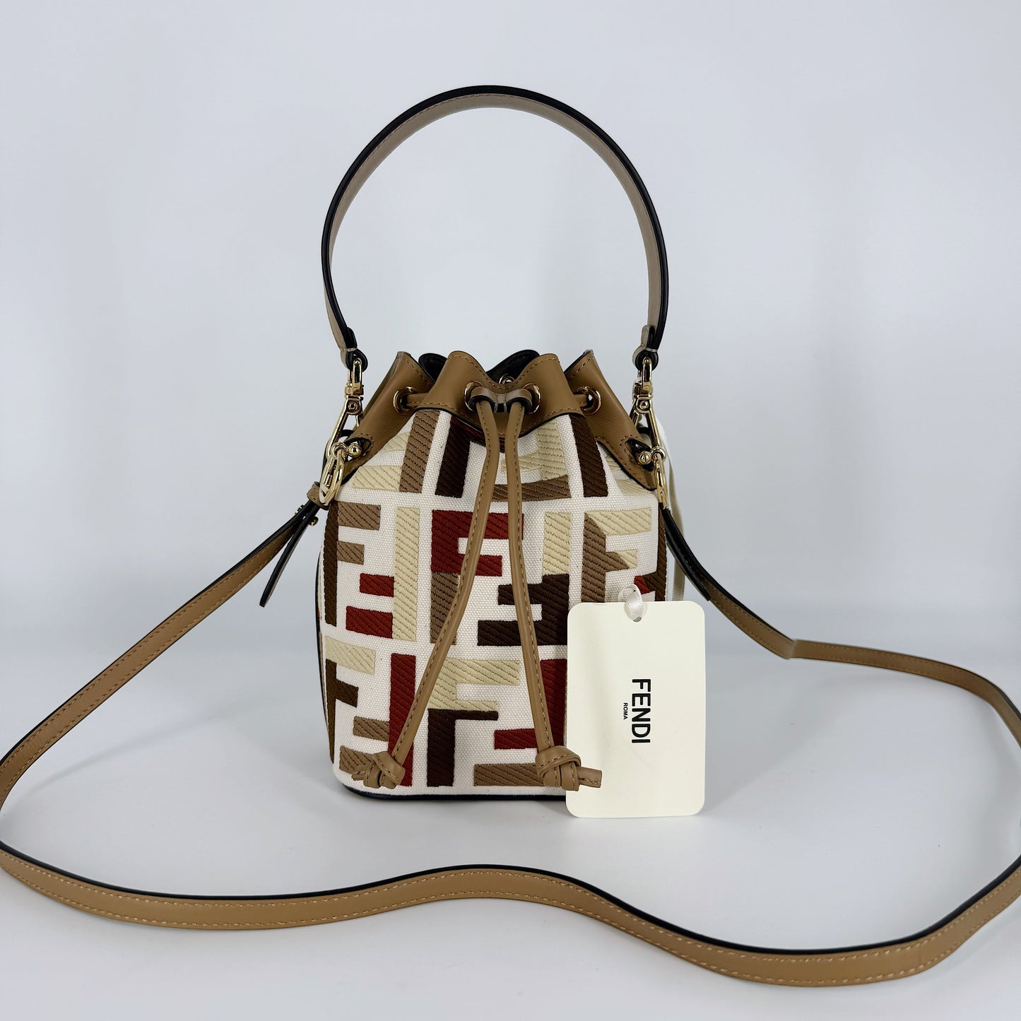 FENDI Mon Trésor Mini Bucket Bag