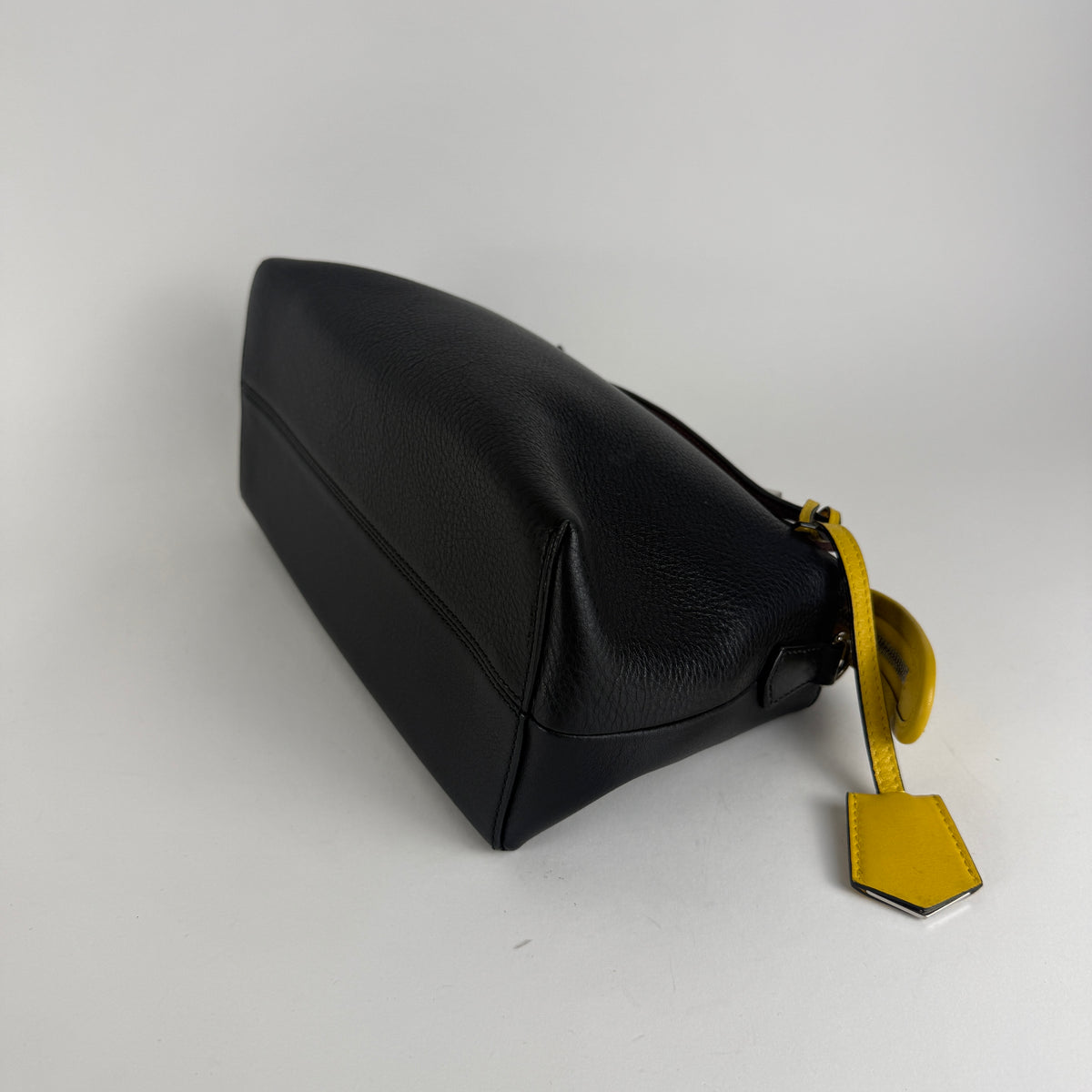 By The Way — Black Leather with Multicolor Details — Silver-Tone Hardware