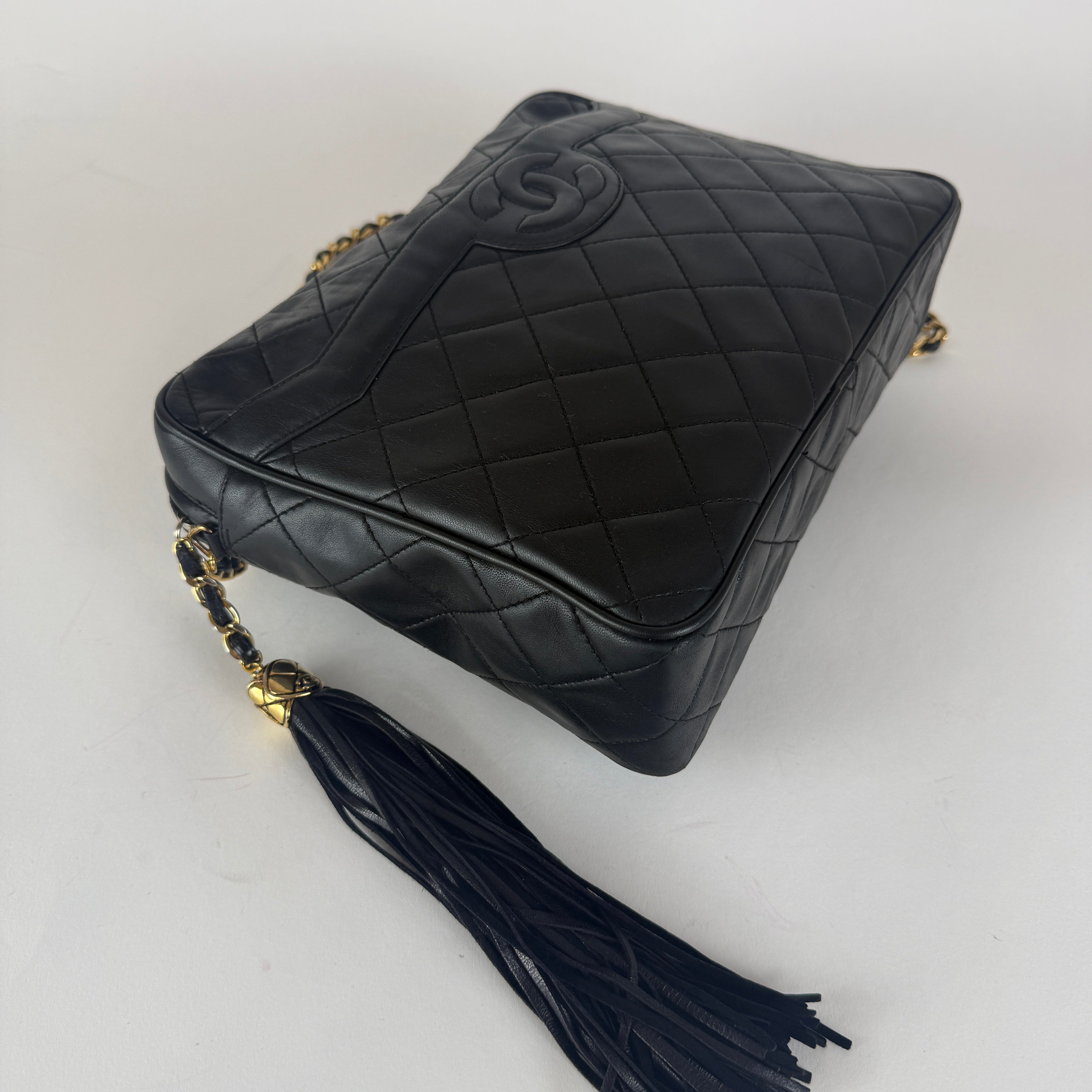 Vintage Camera Bag 24K Gold