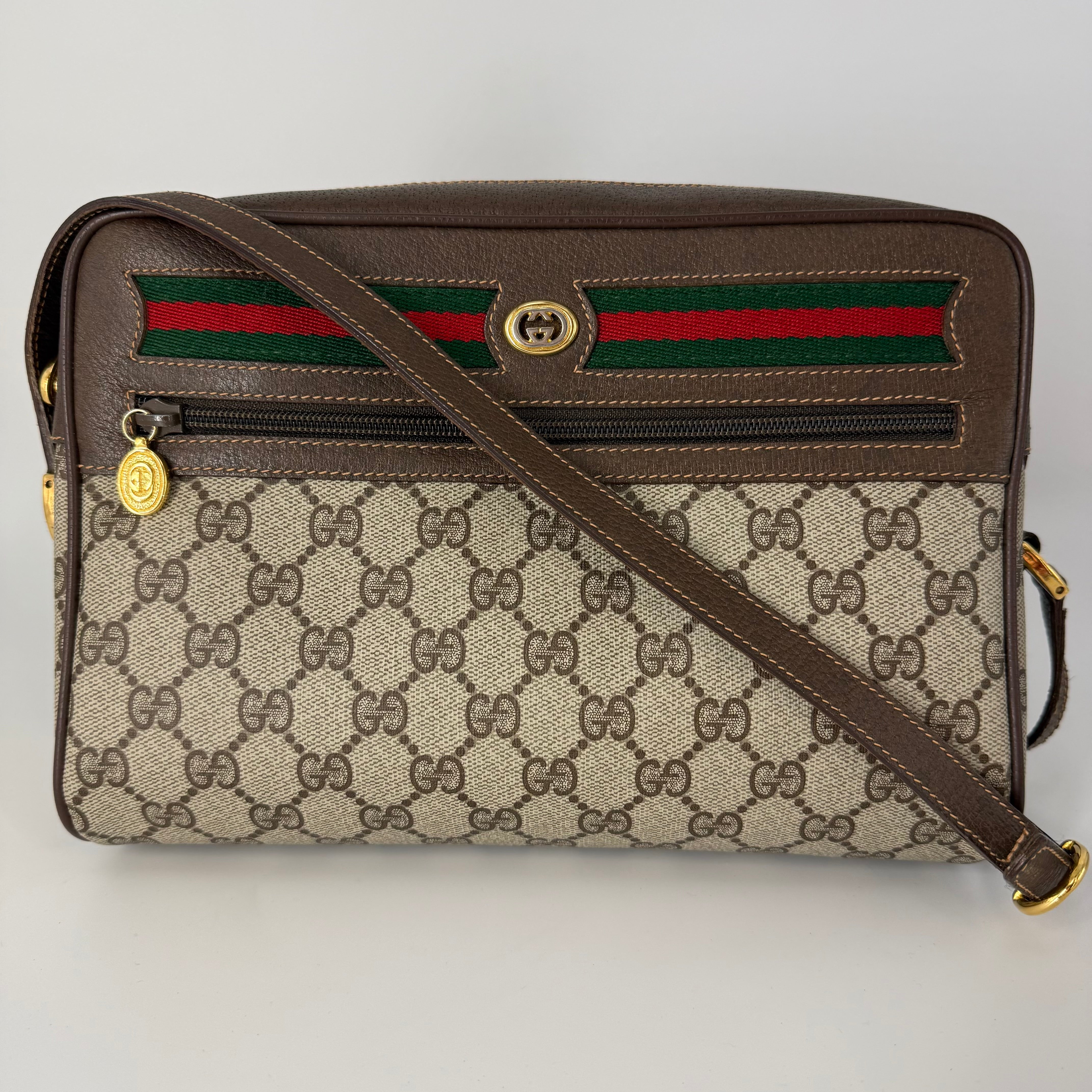 Crossbody Brown GG Canvas