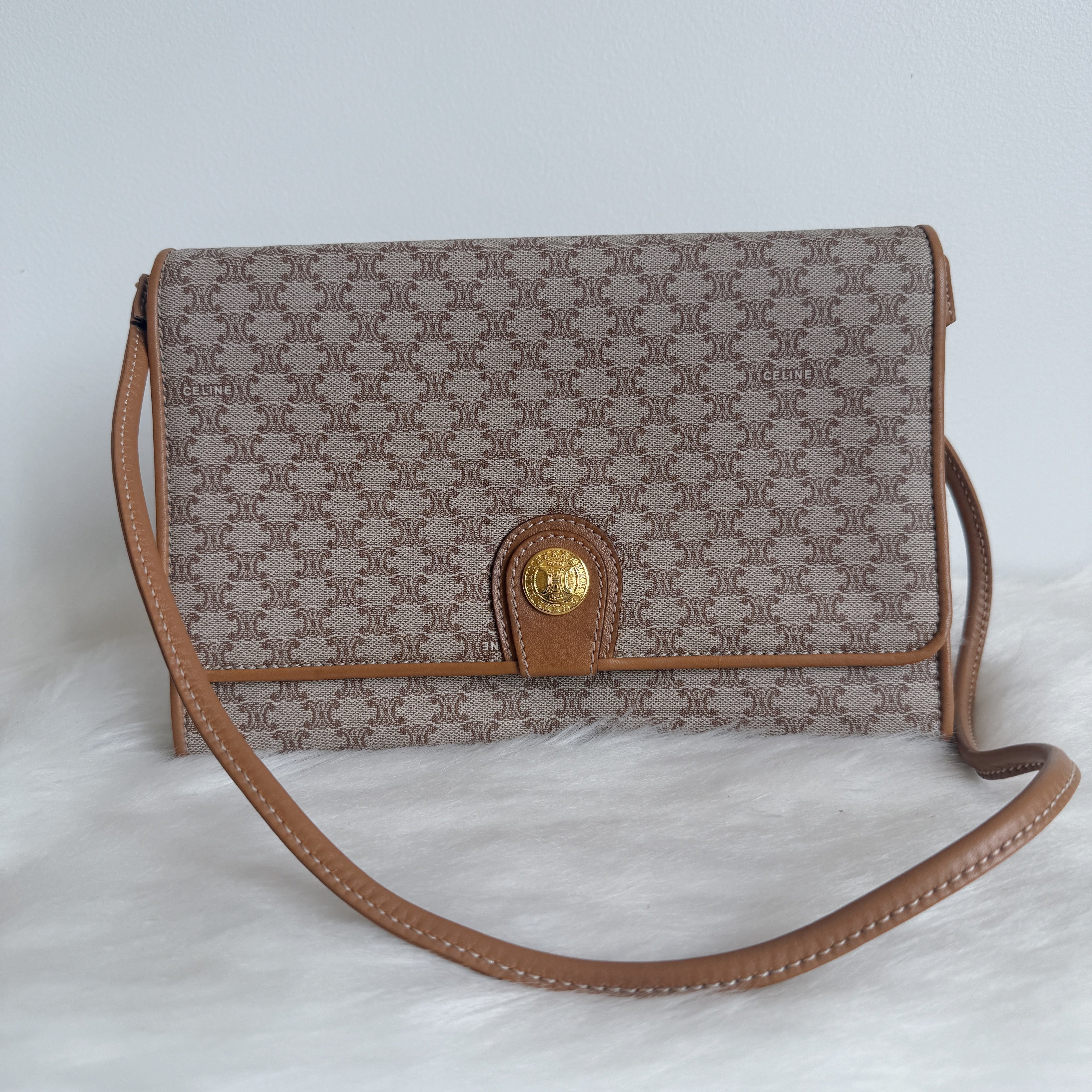 Vintage Triomphe Crossbody Bag