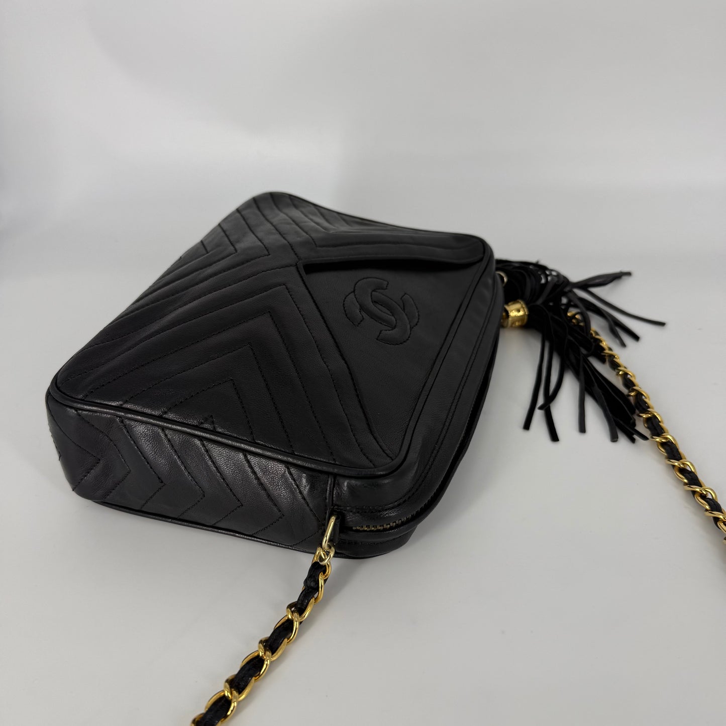 CHANEL Camera Bag – Lambskin 24K-Gold