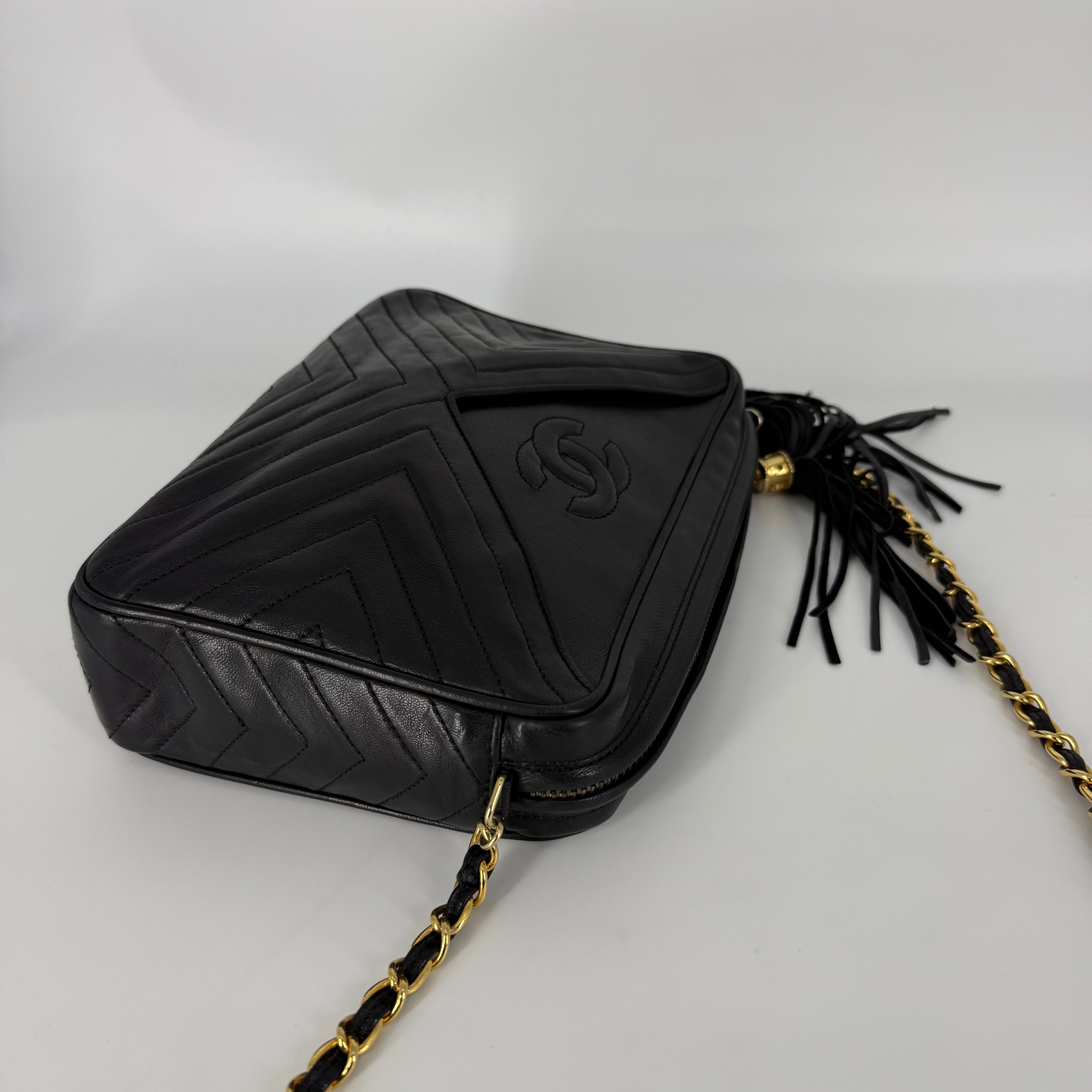 Camera Bag – Lambskin 24K-Gold