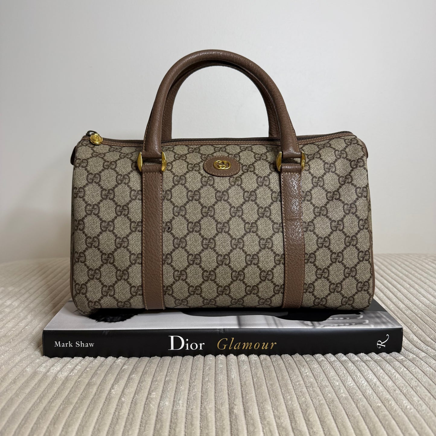 Gucci Supreme Boston Bag