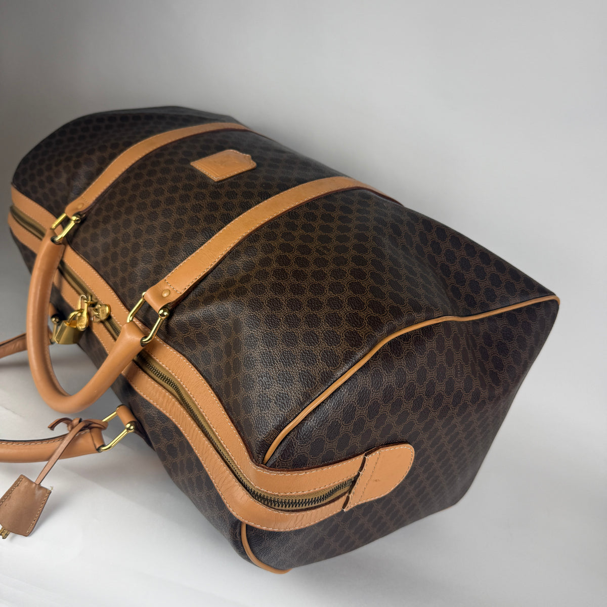 Vintage Travel Bag — Macadam Canvas