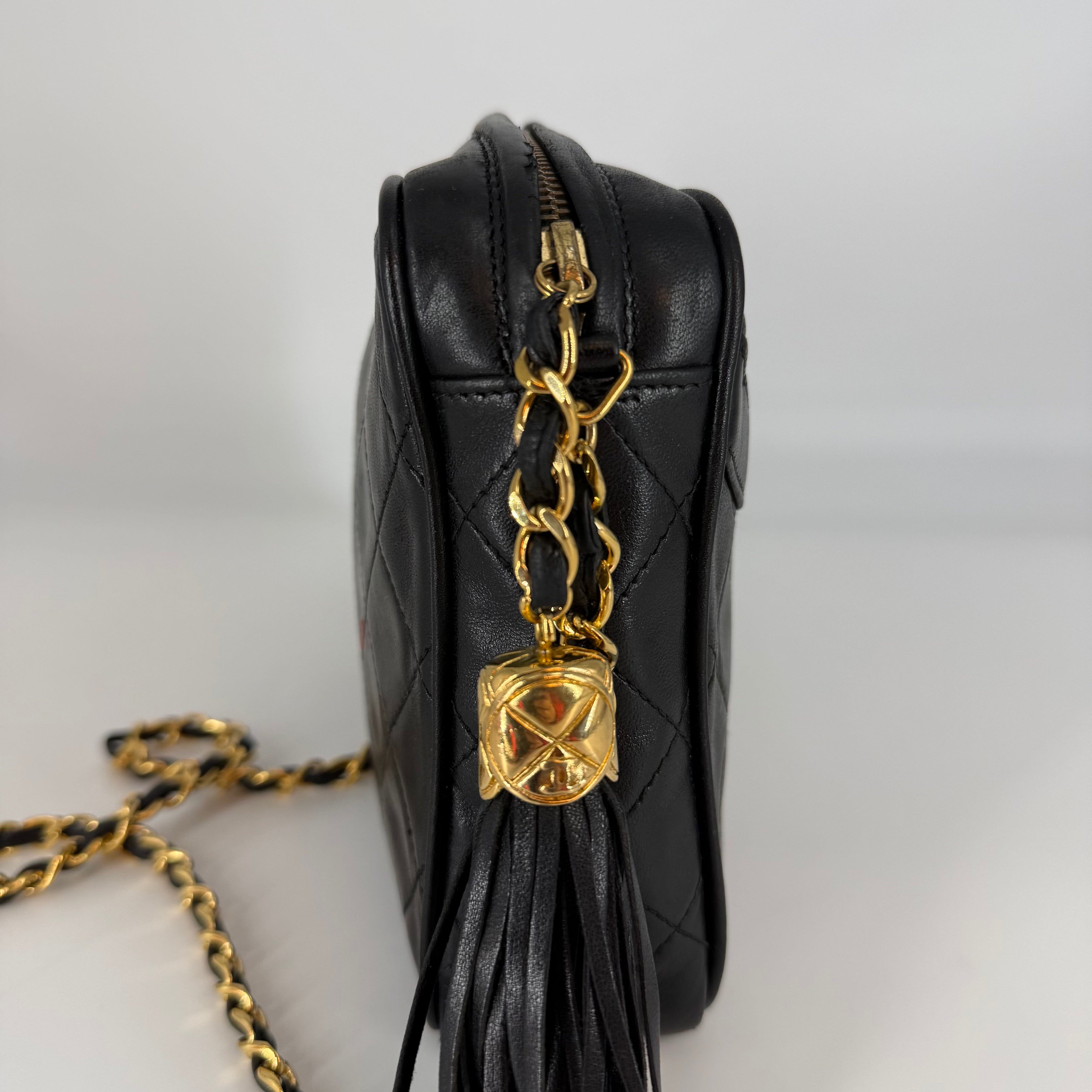 Vintage Camera Bag – 24K Gold