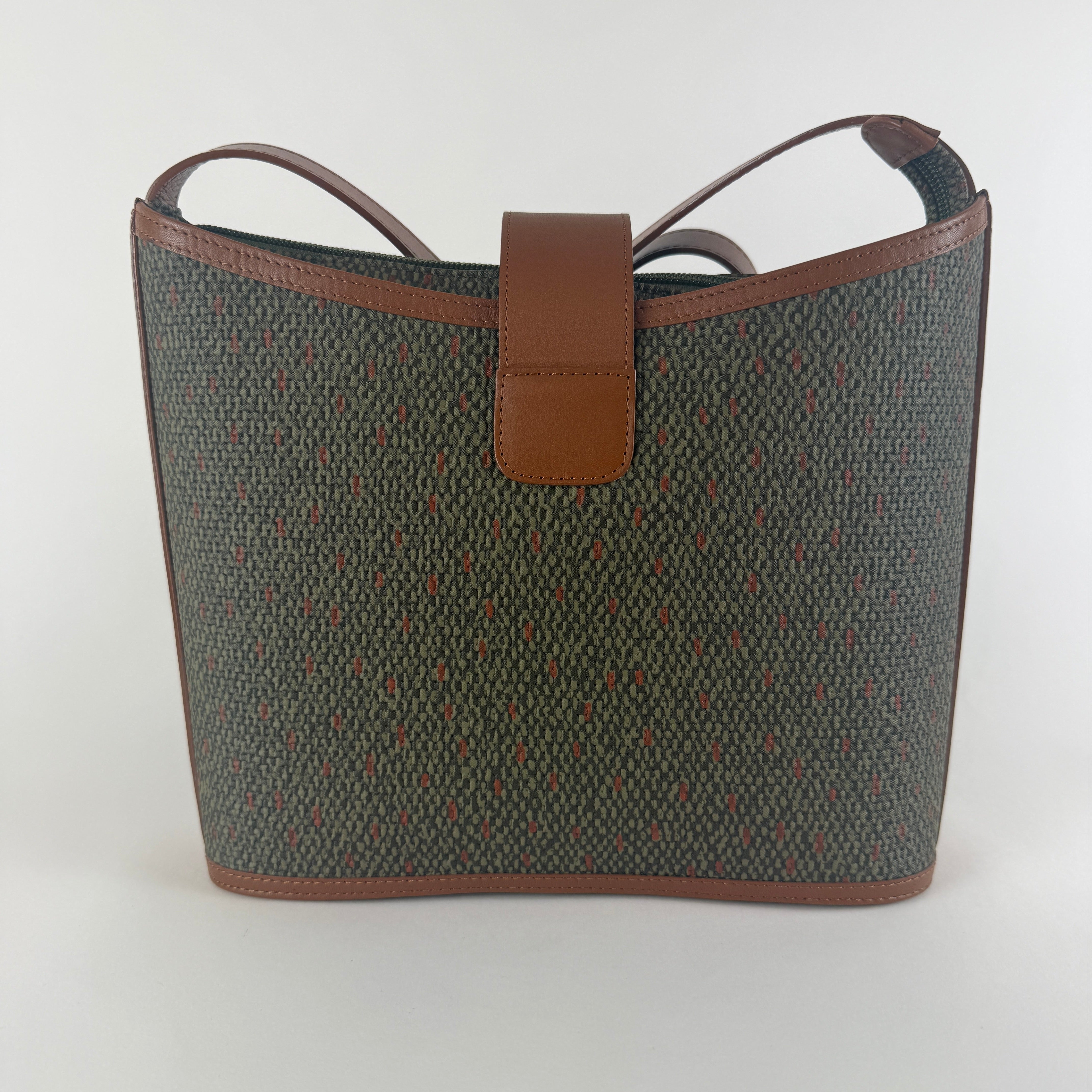 Vintage monogram Fabric & Leather