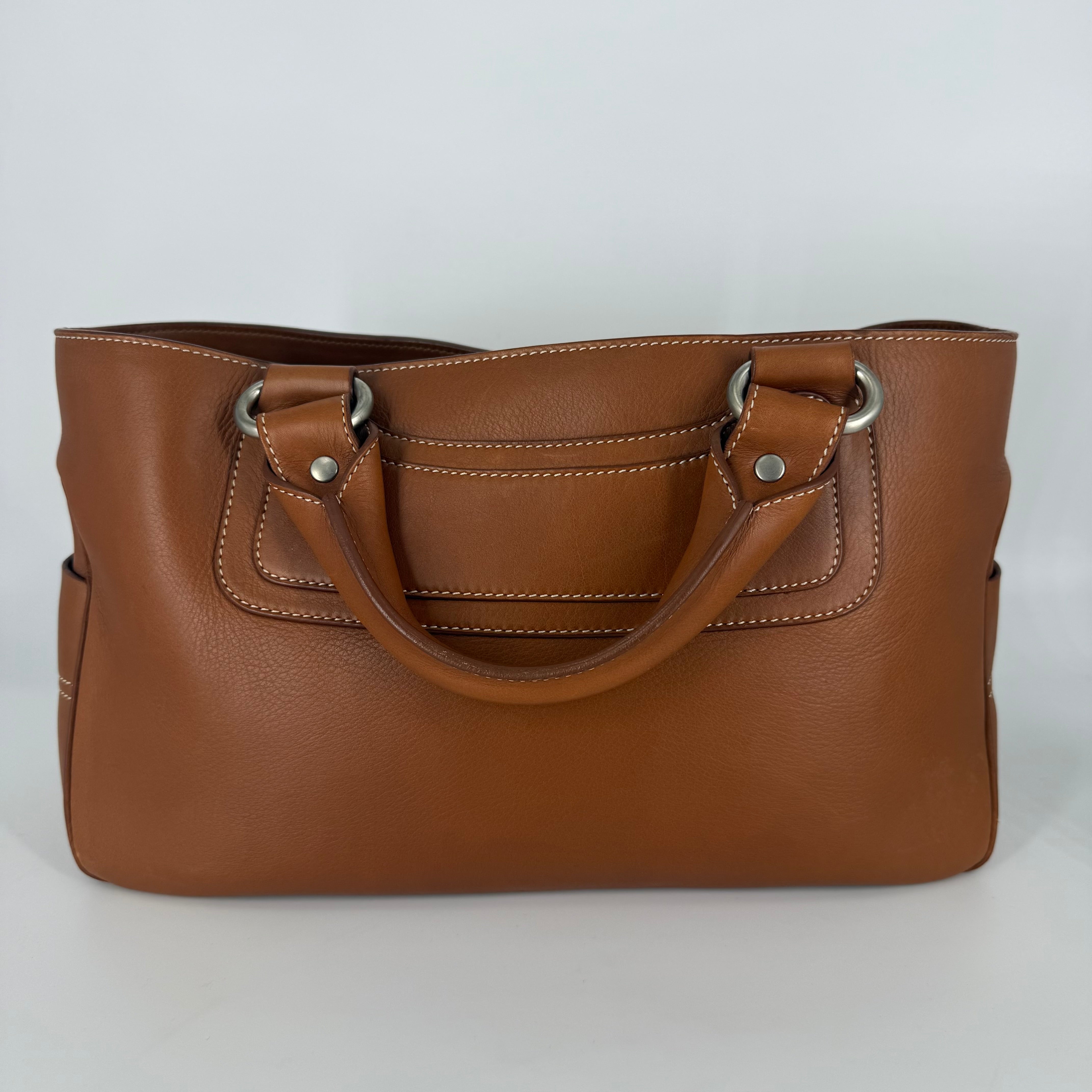 CÉLINE Boogie Bag – Brown Leather